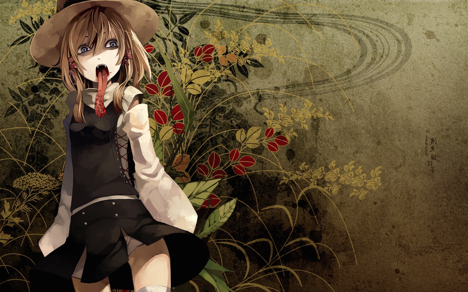 Moriya Suwako from Touhou Project HD Wallpaper