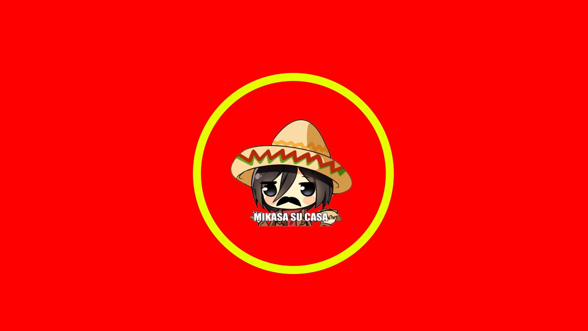 Mikasa Ackerman from Shingeki no Kyojin with sombrero HD Wallpaper