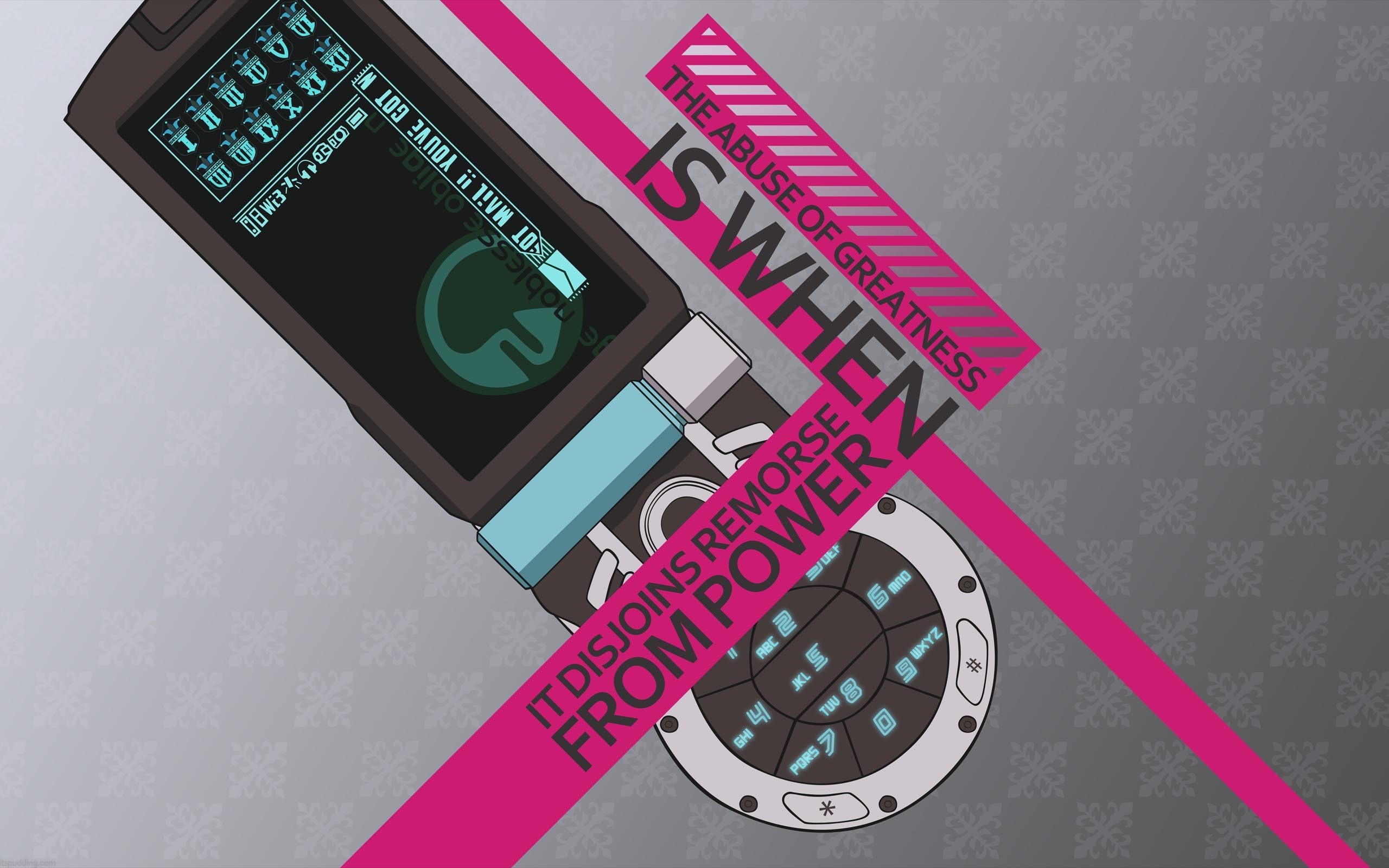 Saki Morimi's phone from Higashi no Eden HD Wallpaper