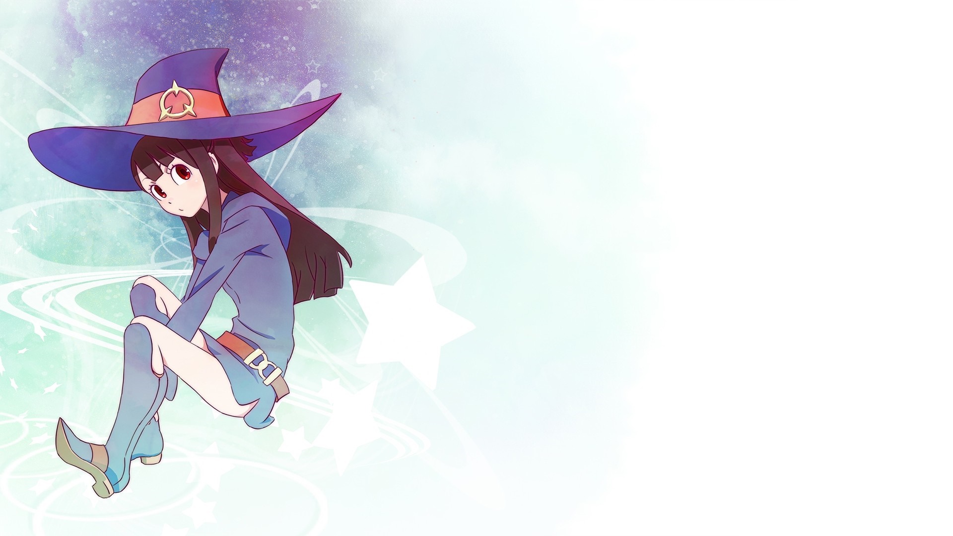 Akko Kagari from Little Witch Academia HD Wallpaper