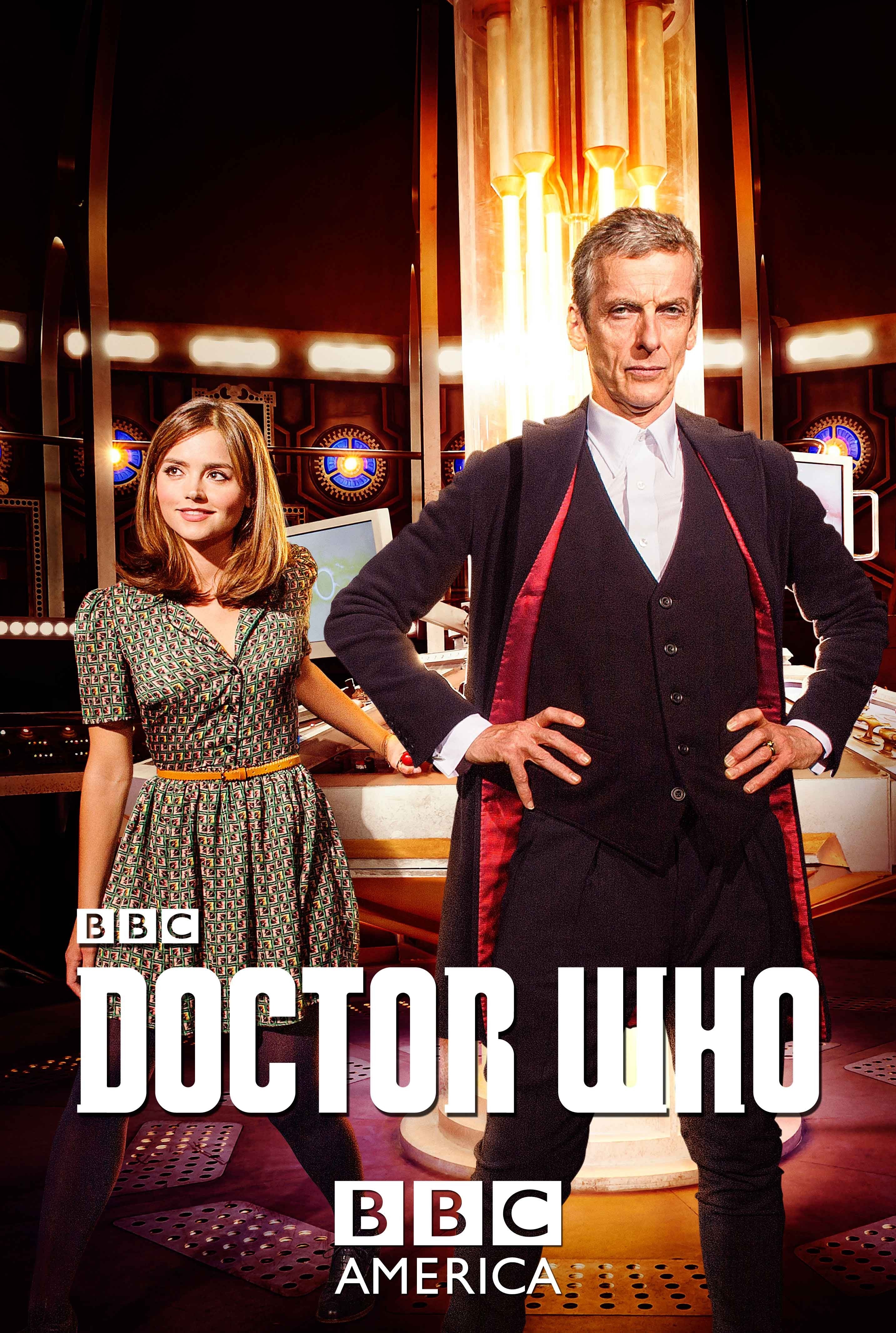 Doctor Who: Peter Capaldi and Jenna Coleman HD Wallpaper