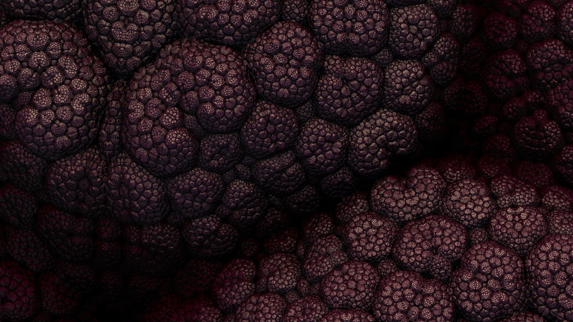Dark abstract fractal pattern texture HD Wallpaper