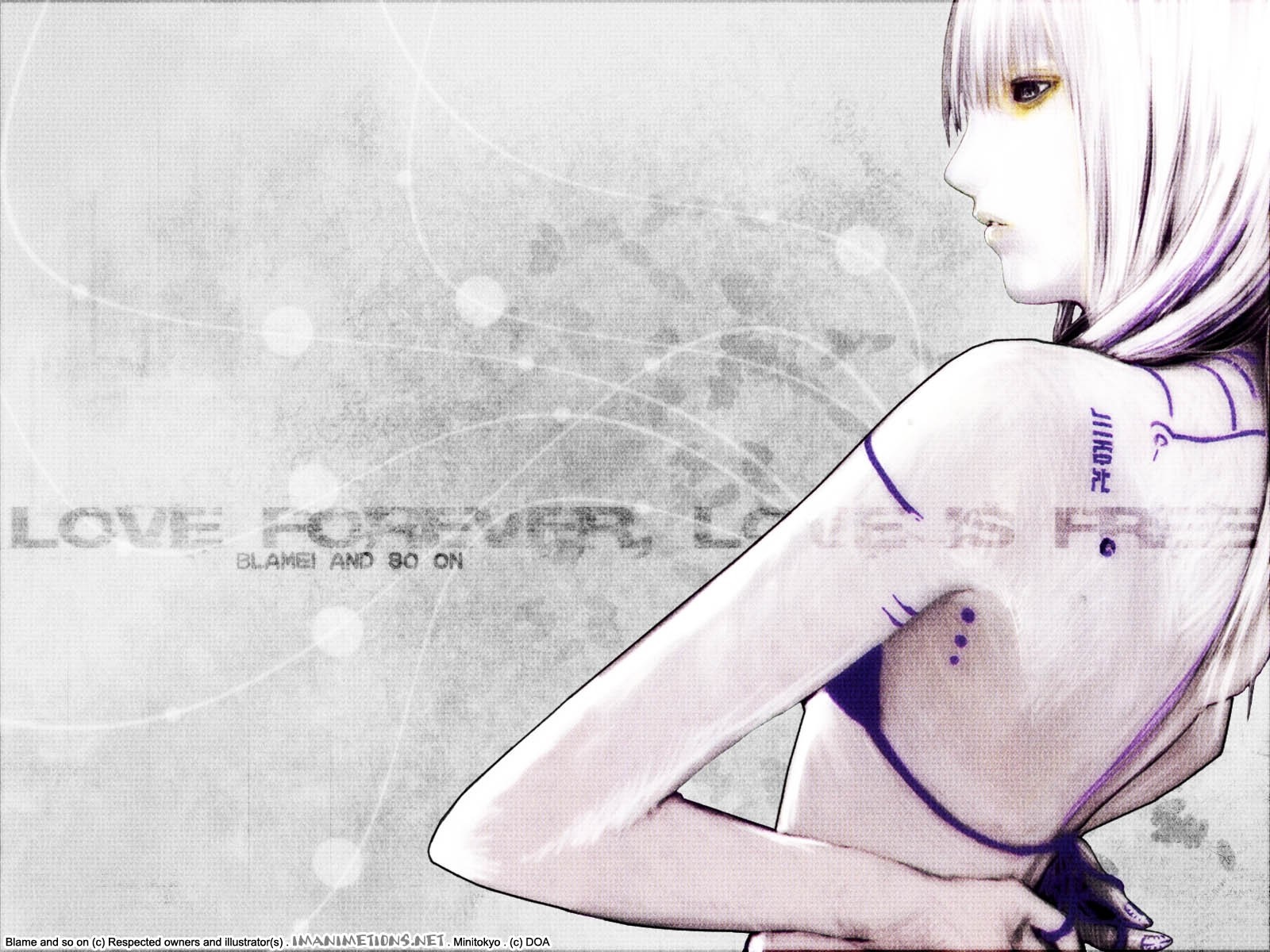 Blame! Cibo illustration HD Wallpaper