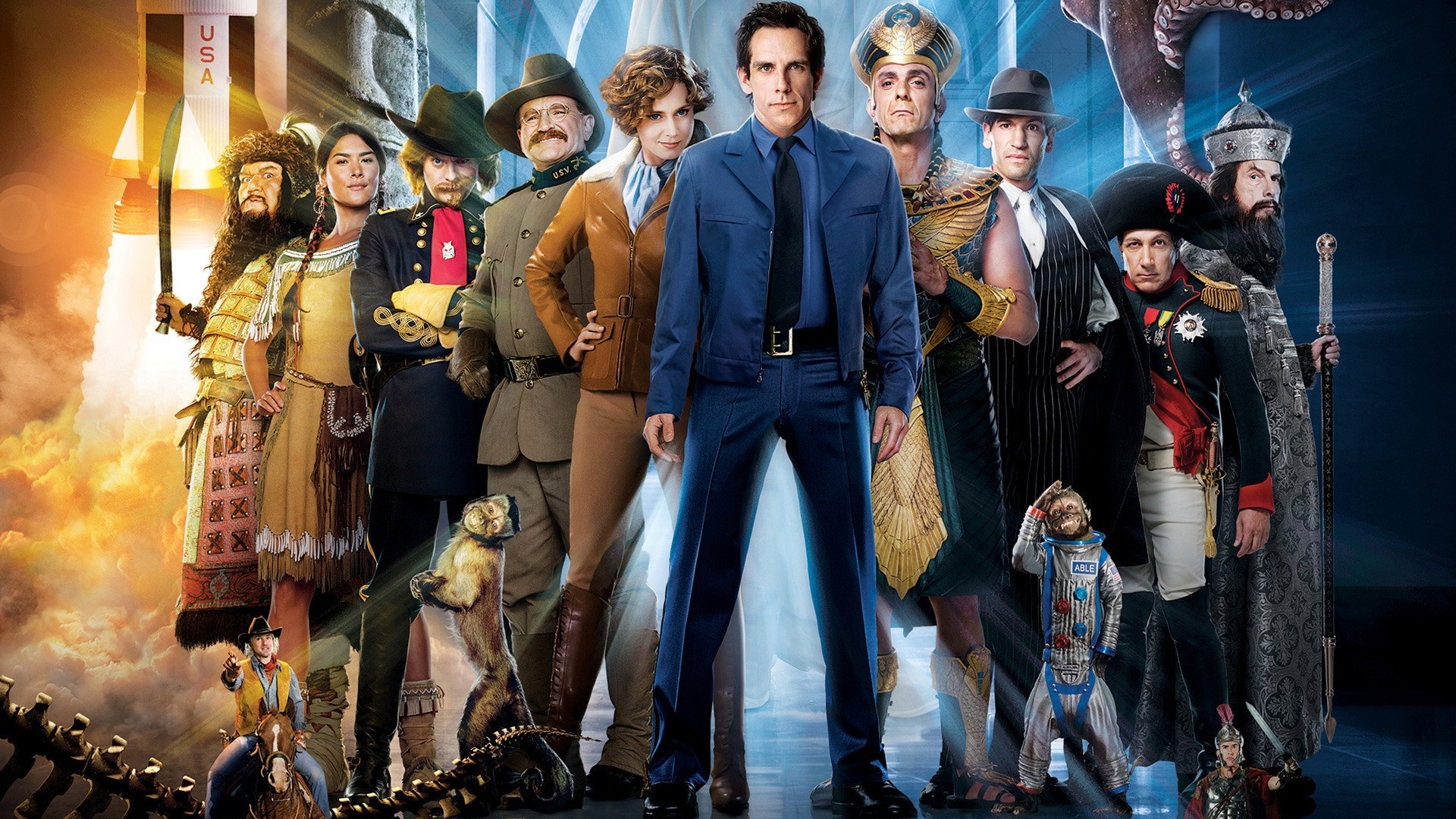 Night at the Museum: Battle of the Smithsonian Movie Poster HD Wallpaper