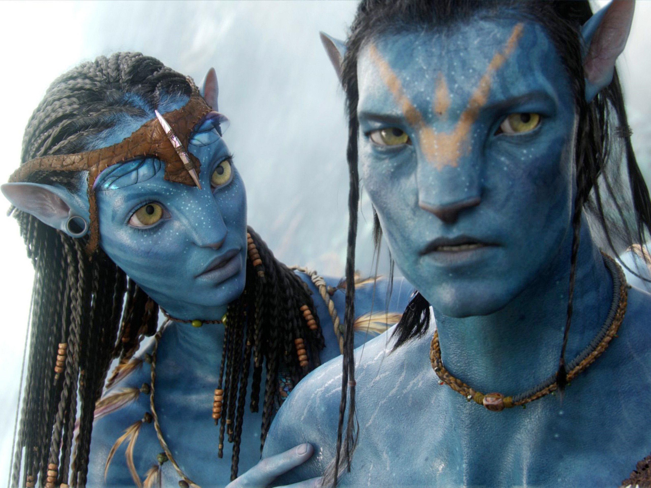 Neytiri and Jake Sully from Avatar HD Wallpaper