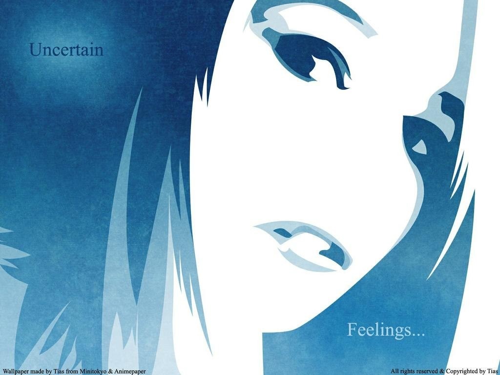 Illustration of a woman's face with text HD Wallpaper