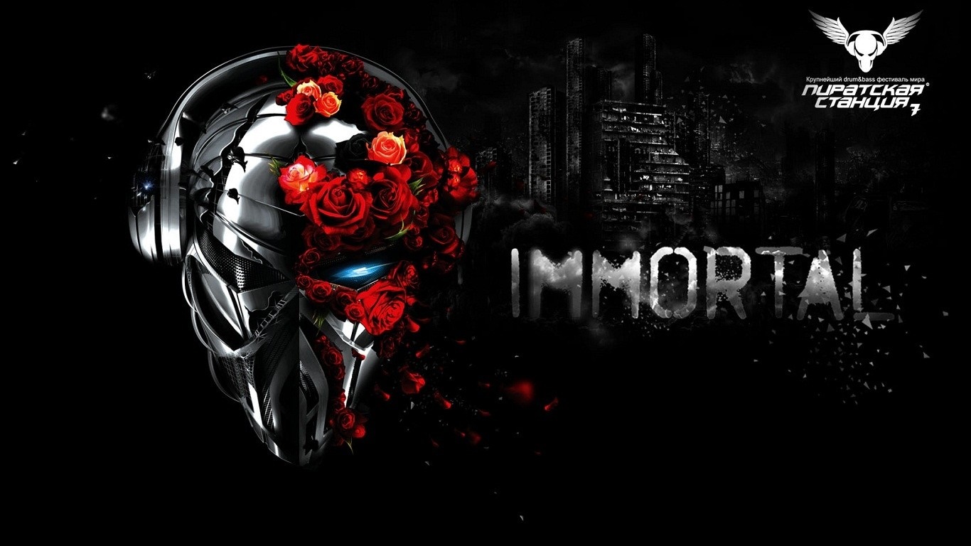 Immortal Pirate Station 7 Album Cover HD Wallpaper