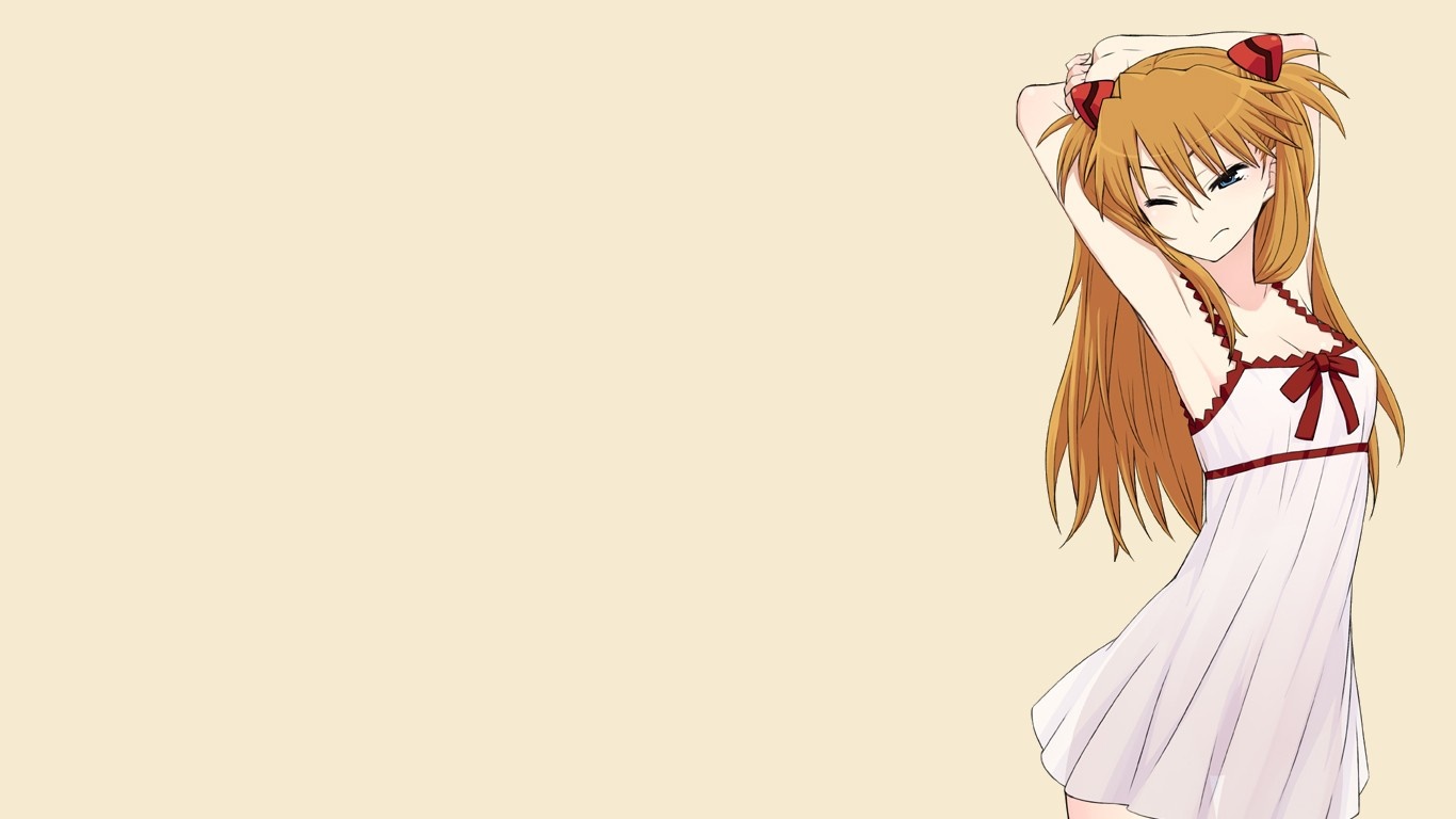 Asuka Langley Soryu from Neon Genesis Evangelion HD Wallpaper