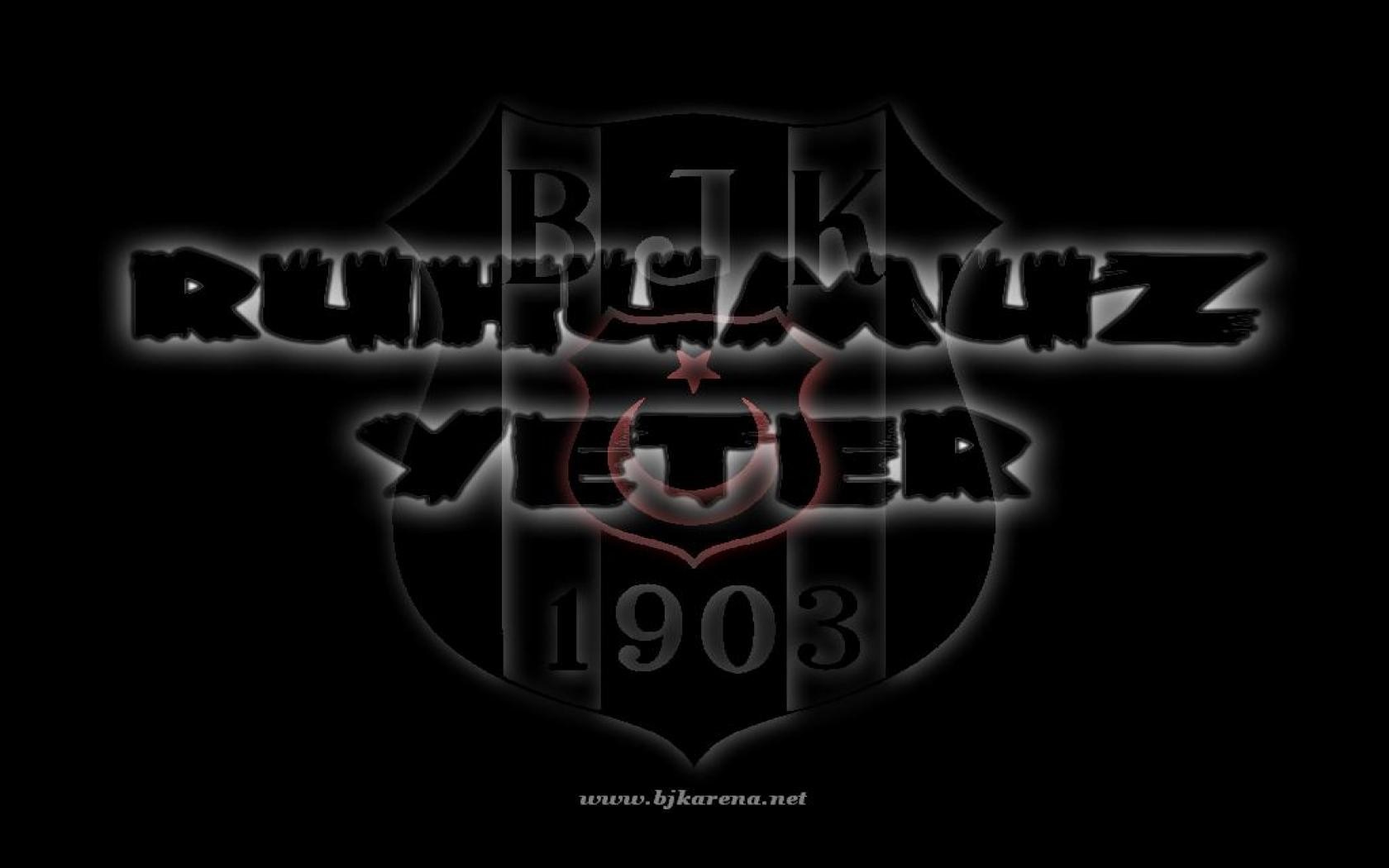 Besiktas J K Ruhumuz Yeter 1903 Logo HD Wallpaper