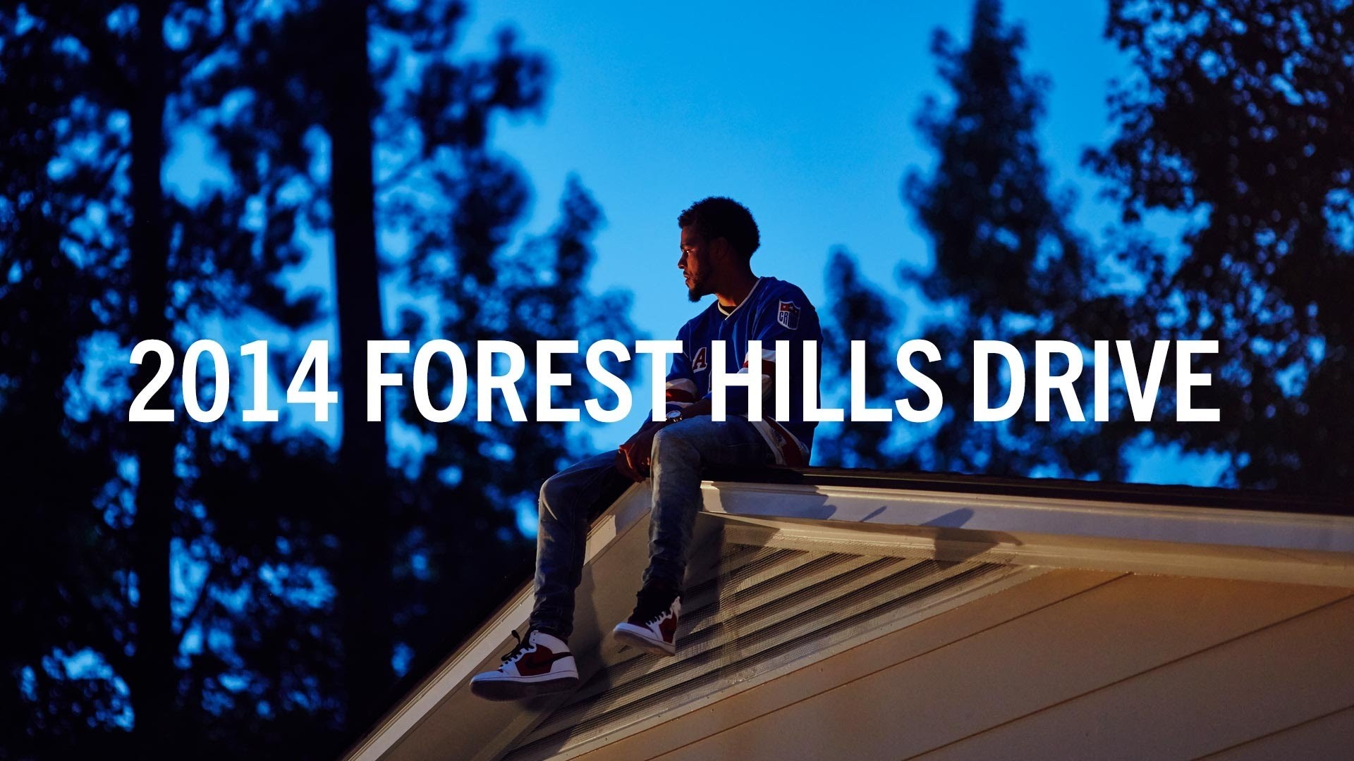 J. Cole's 2014 Forest Hills Drive Album Cover HD Wallpaper