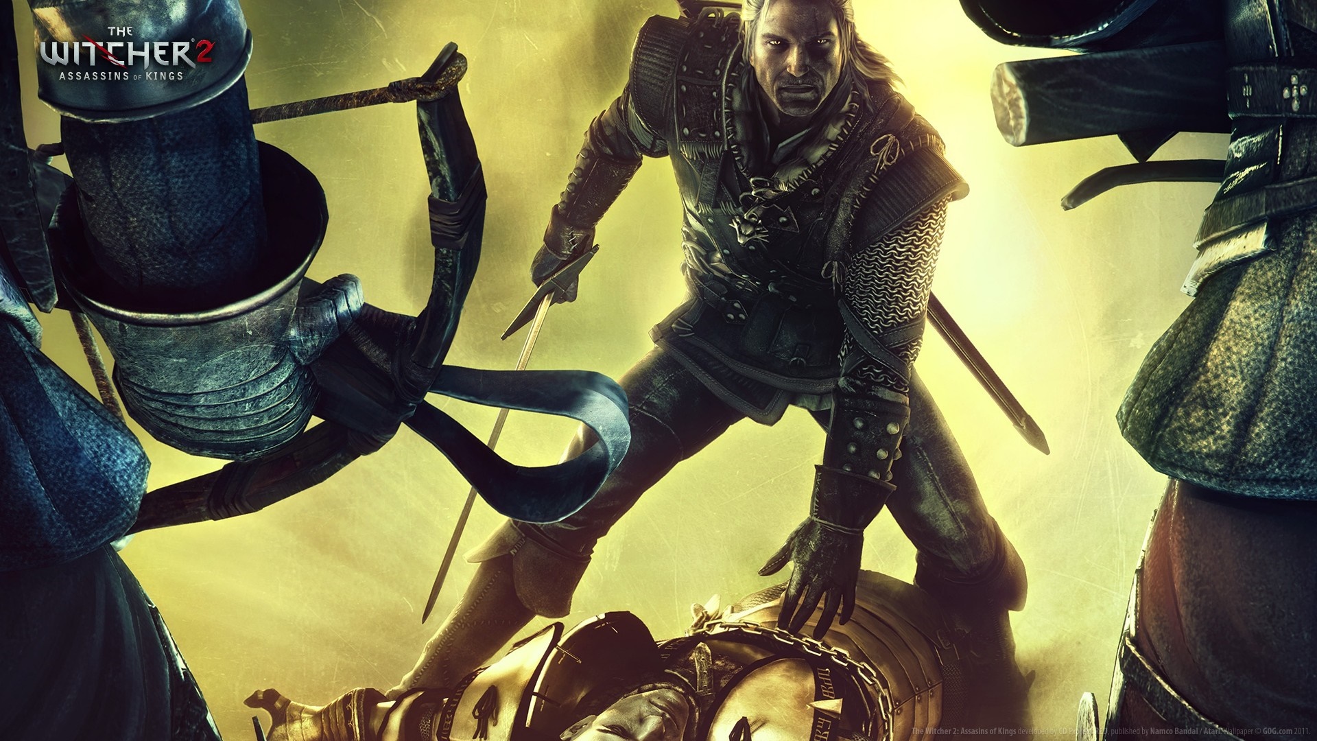 Geralt of Rivia from The Witcher 2 Assassins of Kings HD Wallpaper
