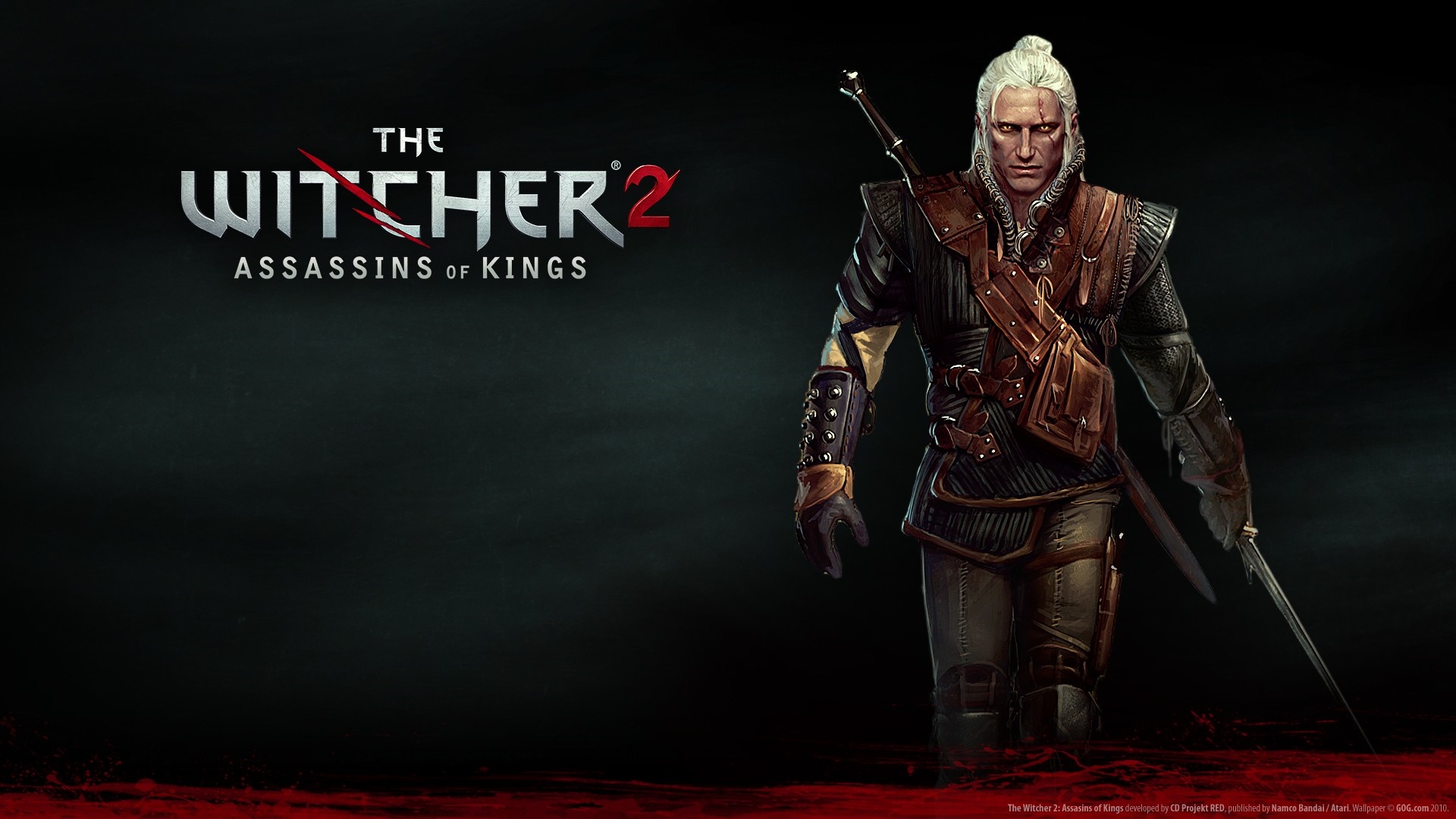 Geralt of Rivia from The Witcher 2 Assassins of Kings HD Wallpaper