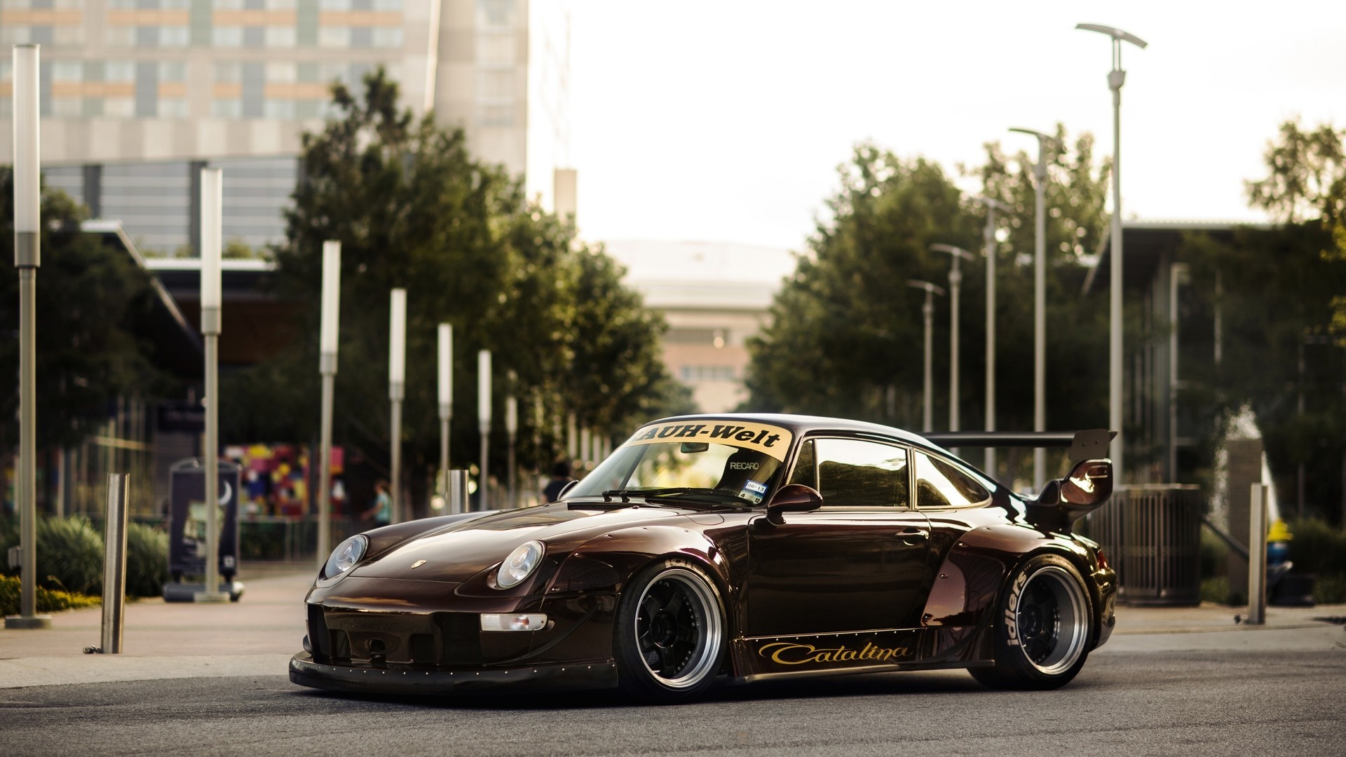 Custom Porsche 911 "RAUH-Welt" sports car HD Wallpaper