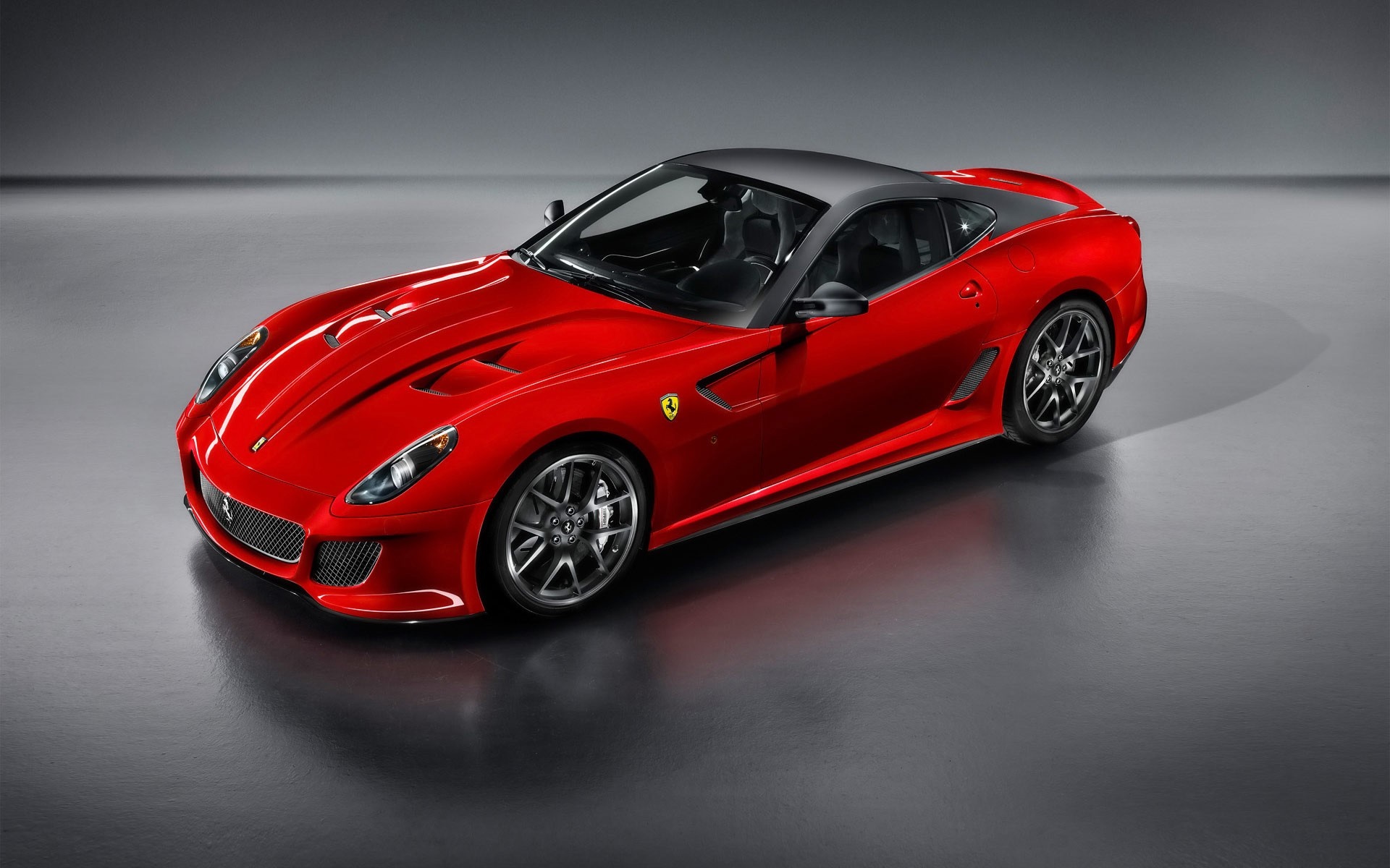 Red Ferrari 599 GTO sports car HD Wallpaper