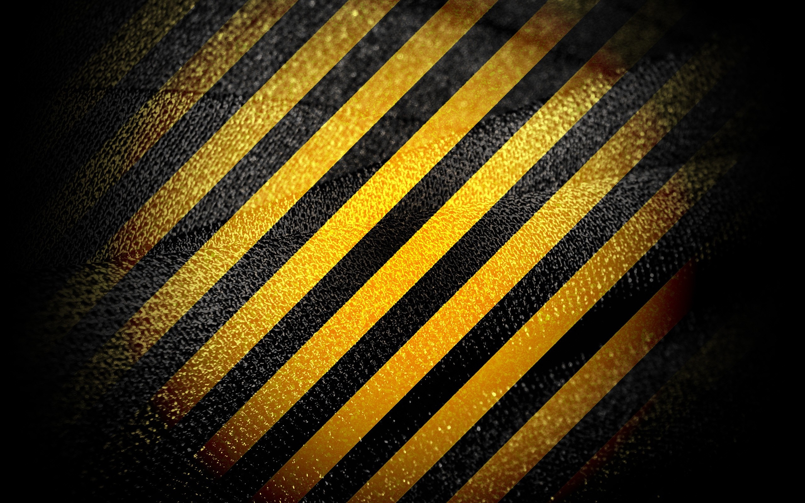 Abstract yellow and black diagonal stripes texture HD Wallpaper