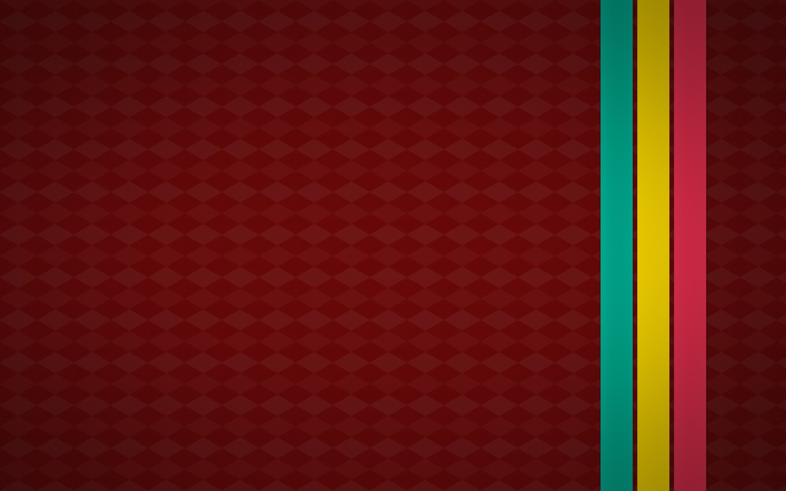 Abstract red diamond pattern with vertical stripes HD Wallpaper