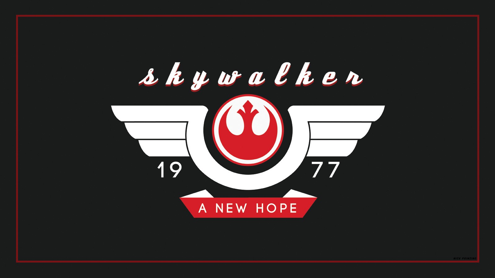 Star Wars Skywalker A New Hope 1977 Logo HD Wallpaper