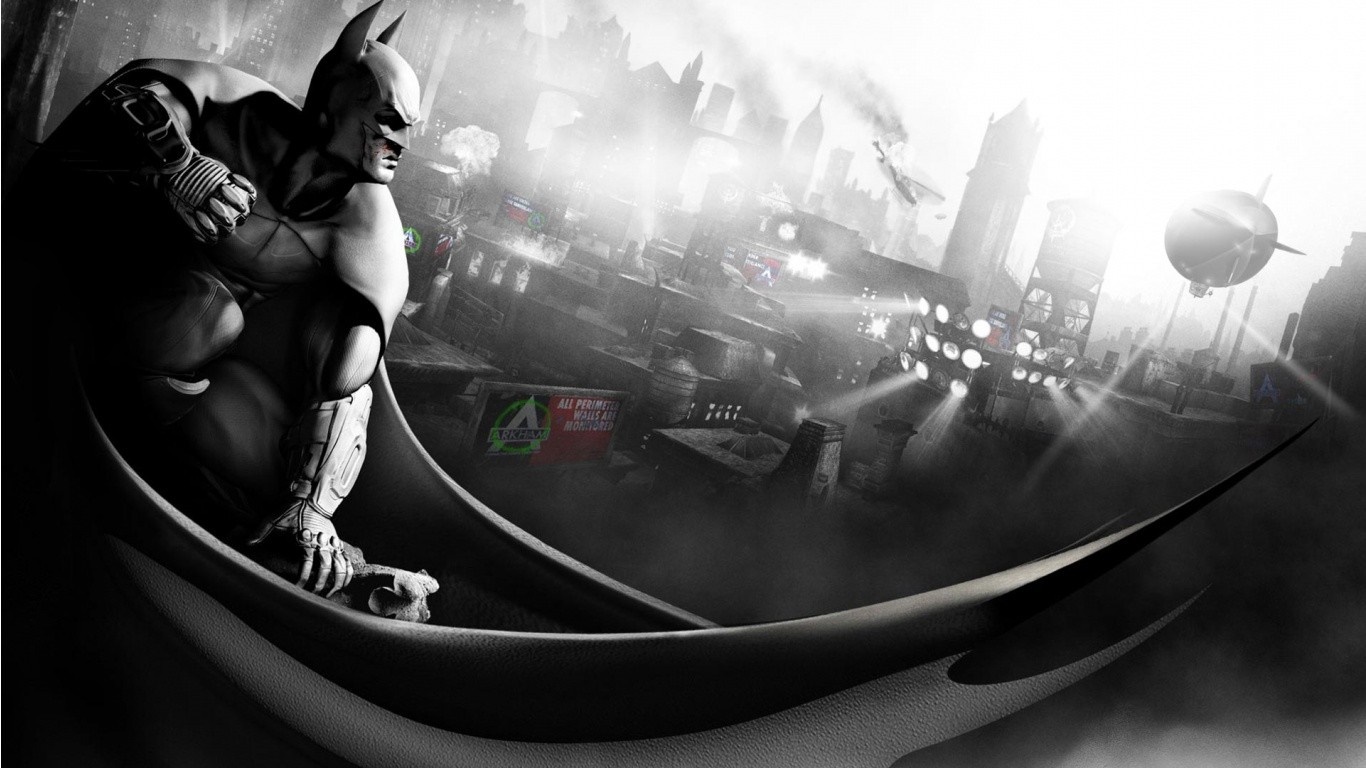 Batman in Gotham City HD Wallpaper