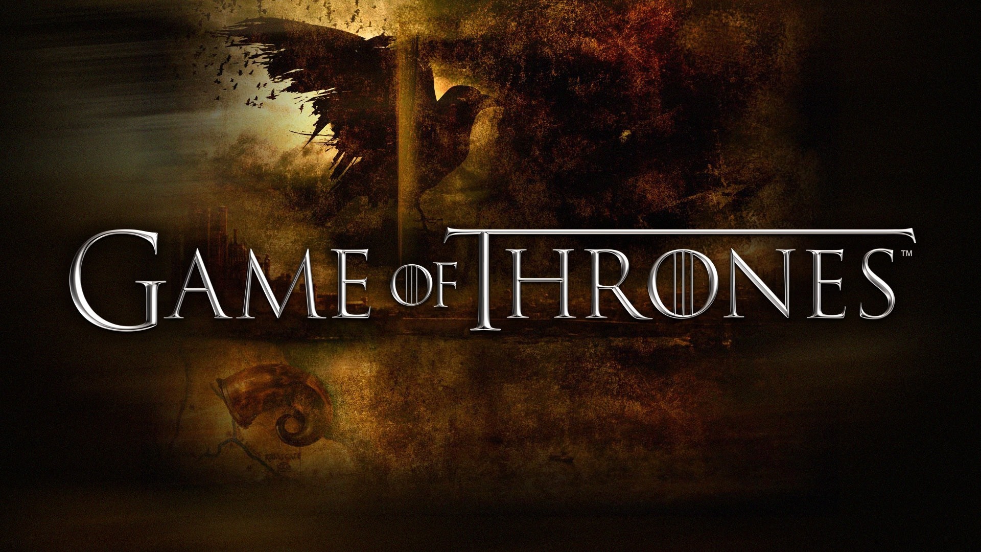 Game of Thrones logo HD Wallpaper