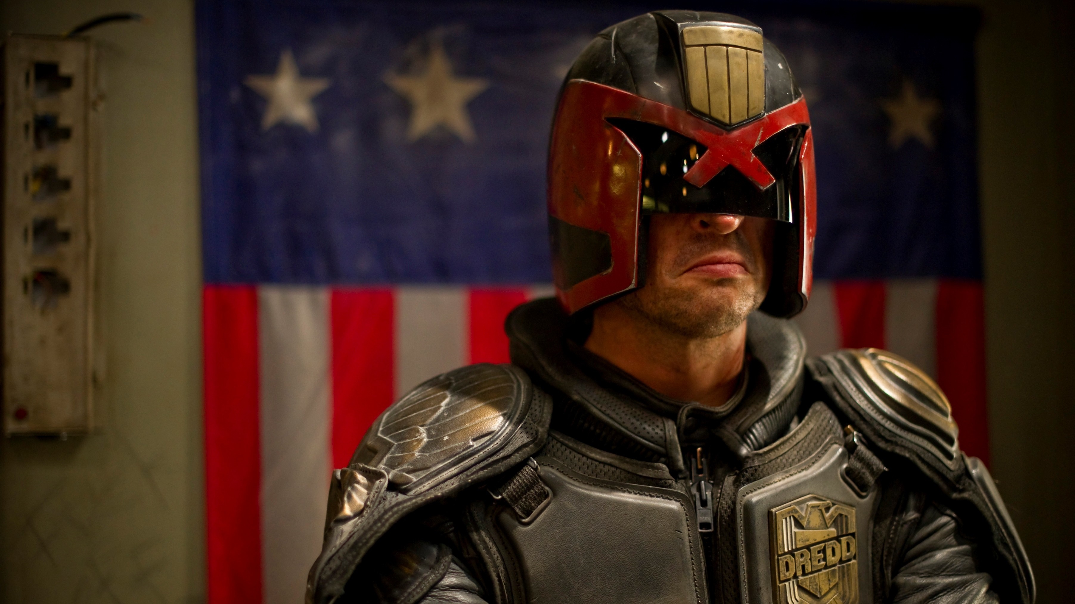 Judge Dredd from Judge Dredd HD Wallpaper