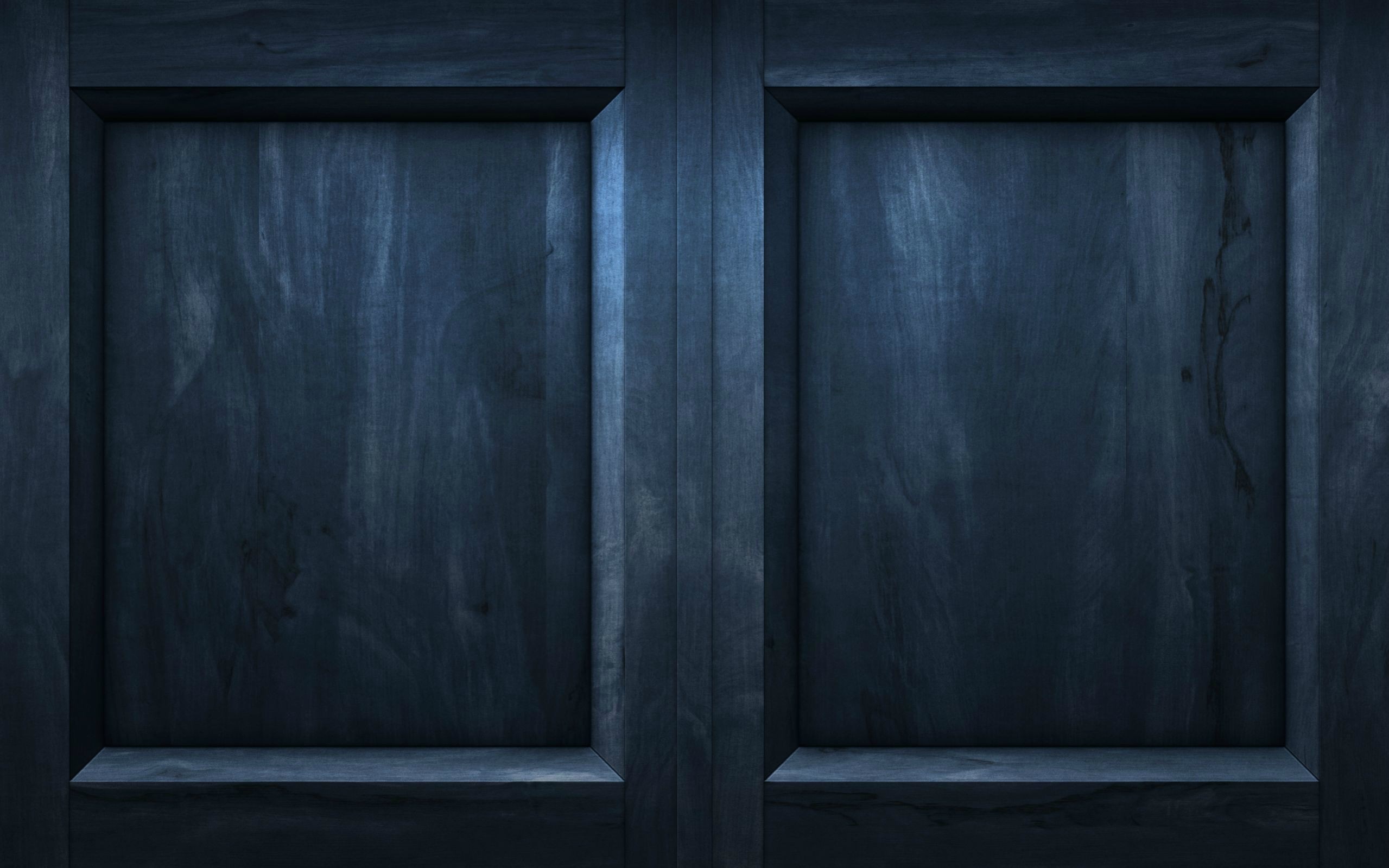 Dark blue wooden doors with recessed panels HD Wallpaper