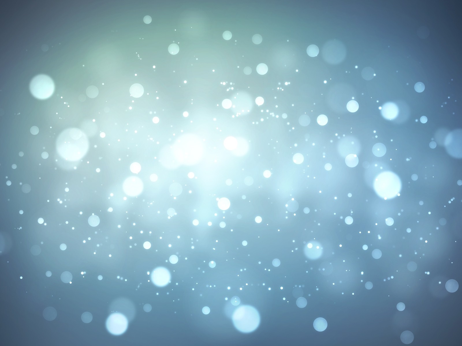 Abstract bokeh lights and particles HD Wallpaper
