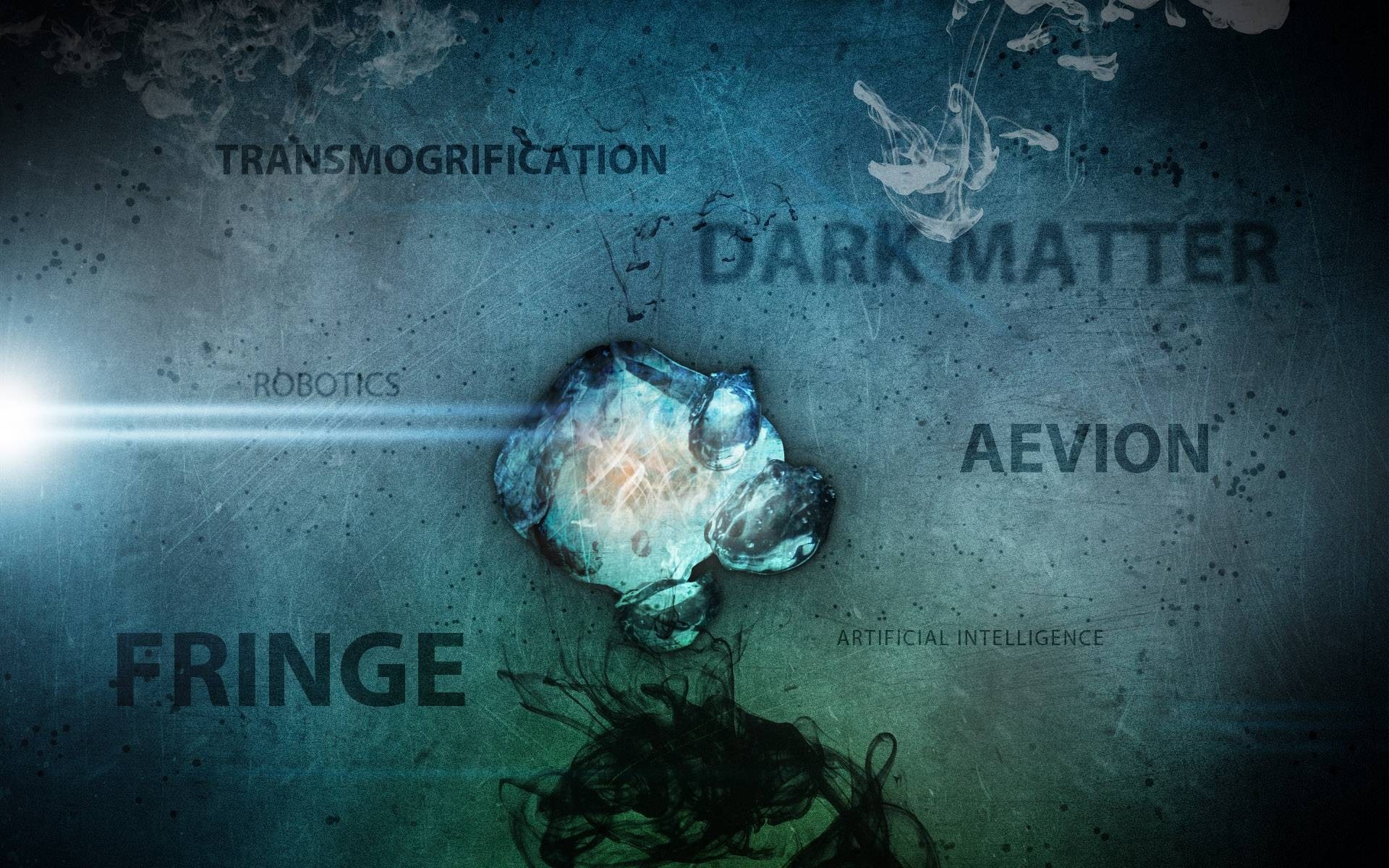 Fringe TV series abstract with text HD Wallpaper