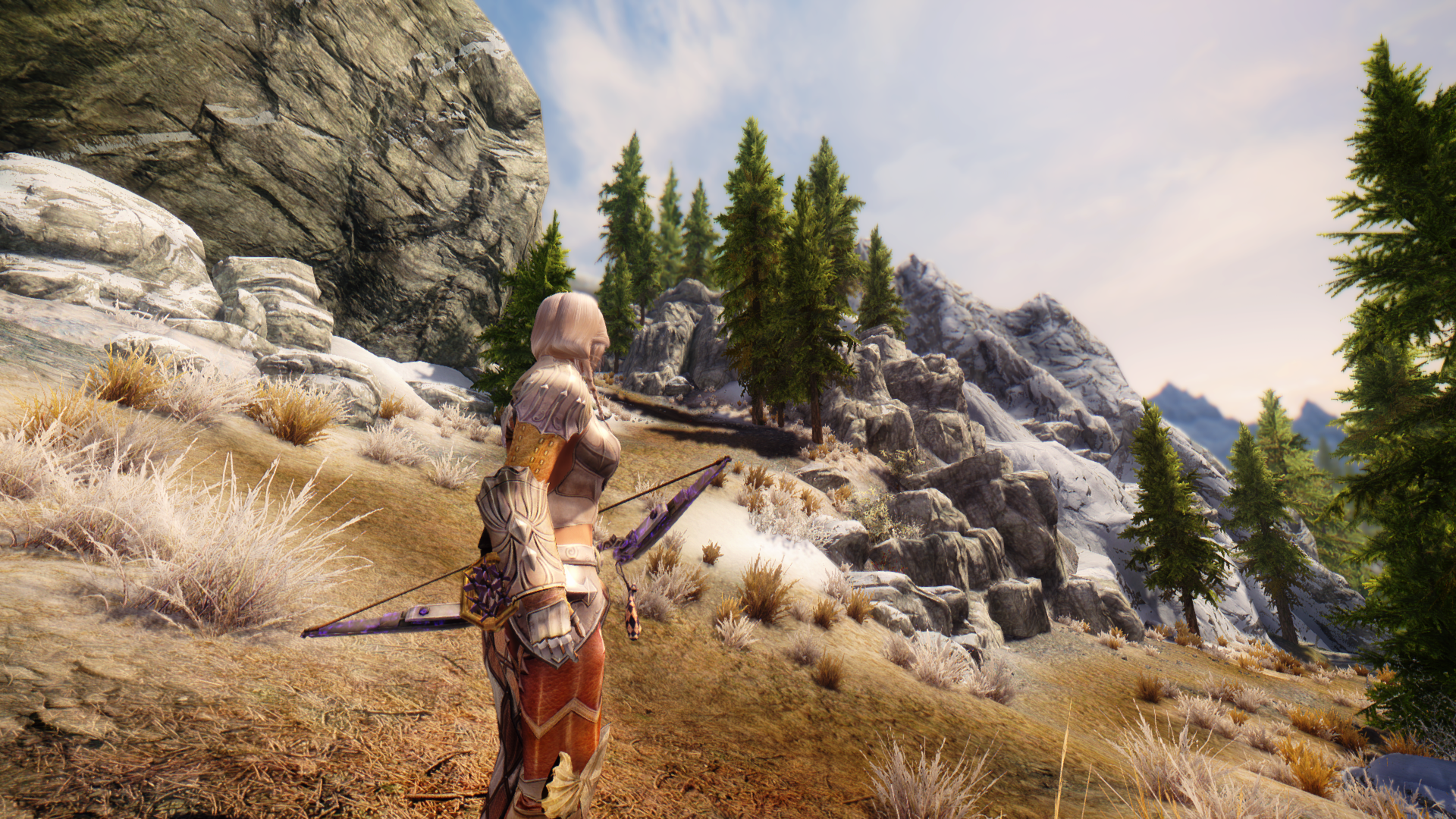 The Elder Scrolls V Skyrim wilderness adventure HD Wallpaper