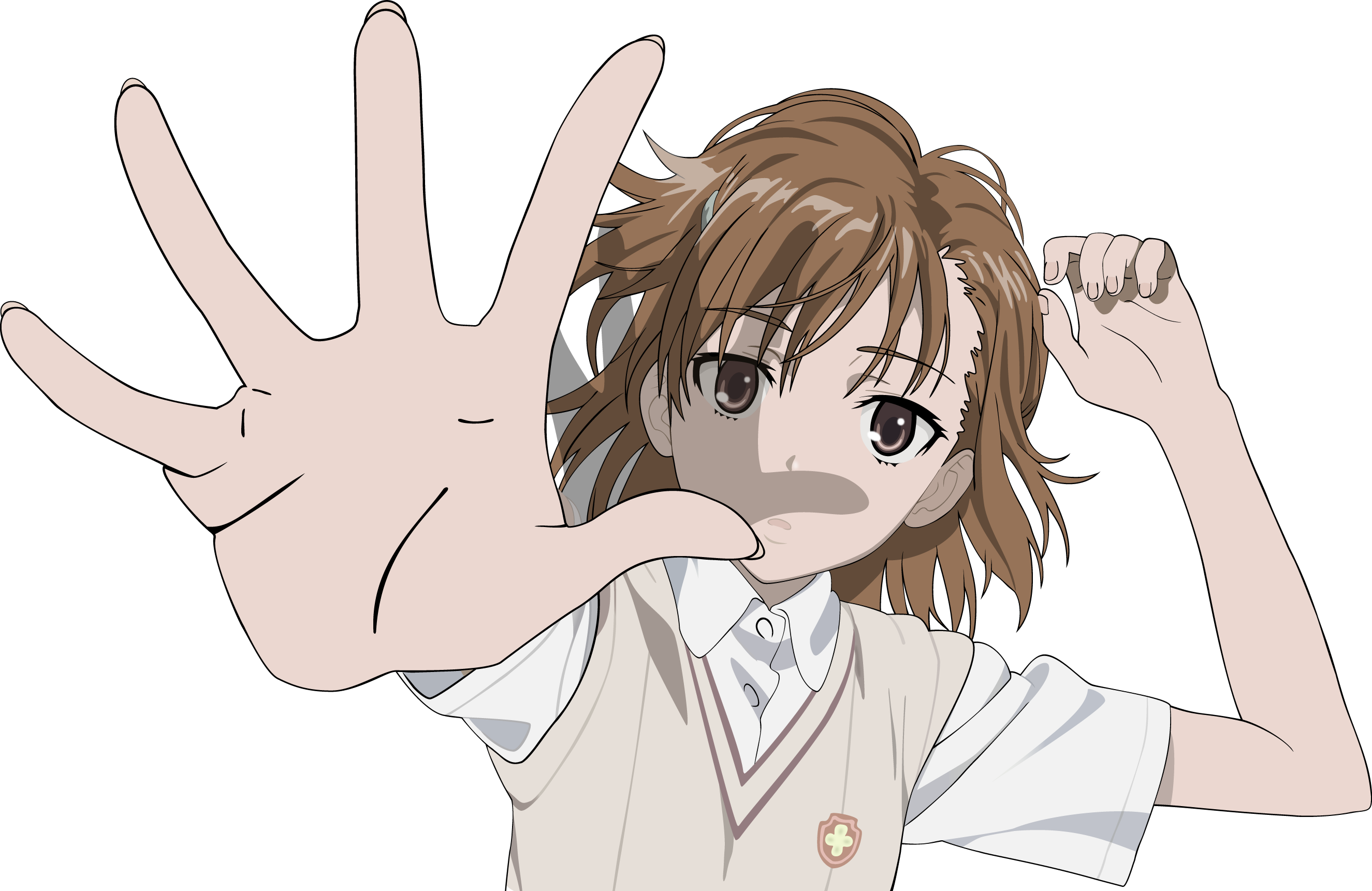 Misaka Mikoto from To Aru Kagaku no Railgun HD Wallpaper