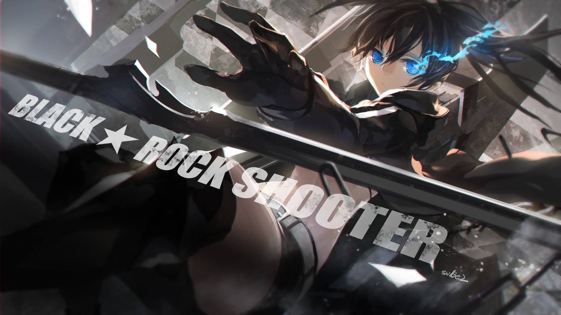 Black Rock Shooter from Black Rock Shooter HD Wallpaper