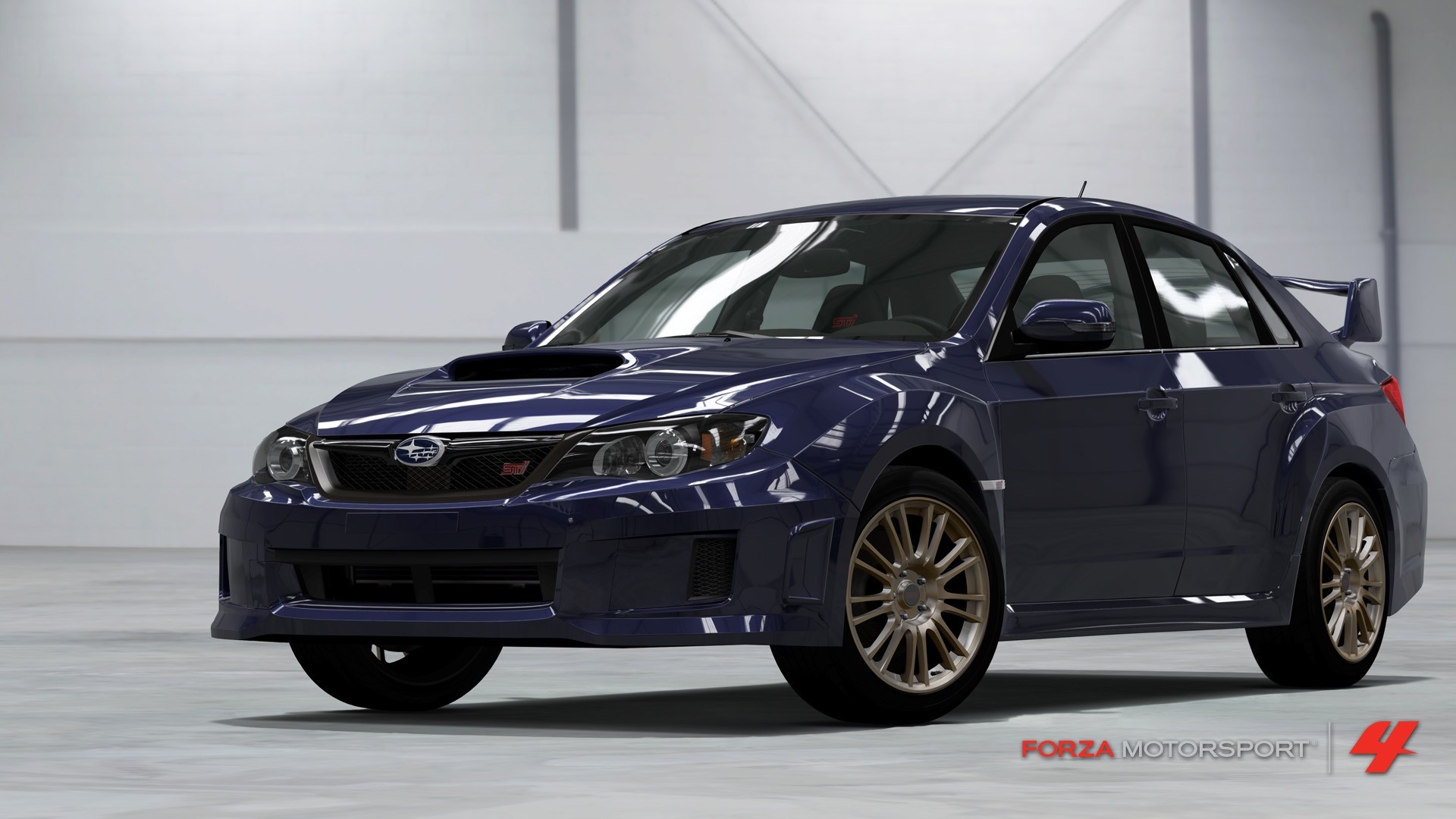 Subaru Impreza WRX STI from Forza Motorsport 4 HD Wallpaper