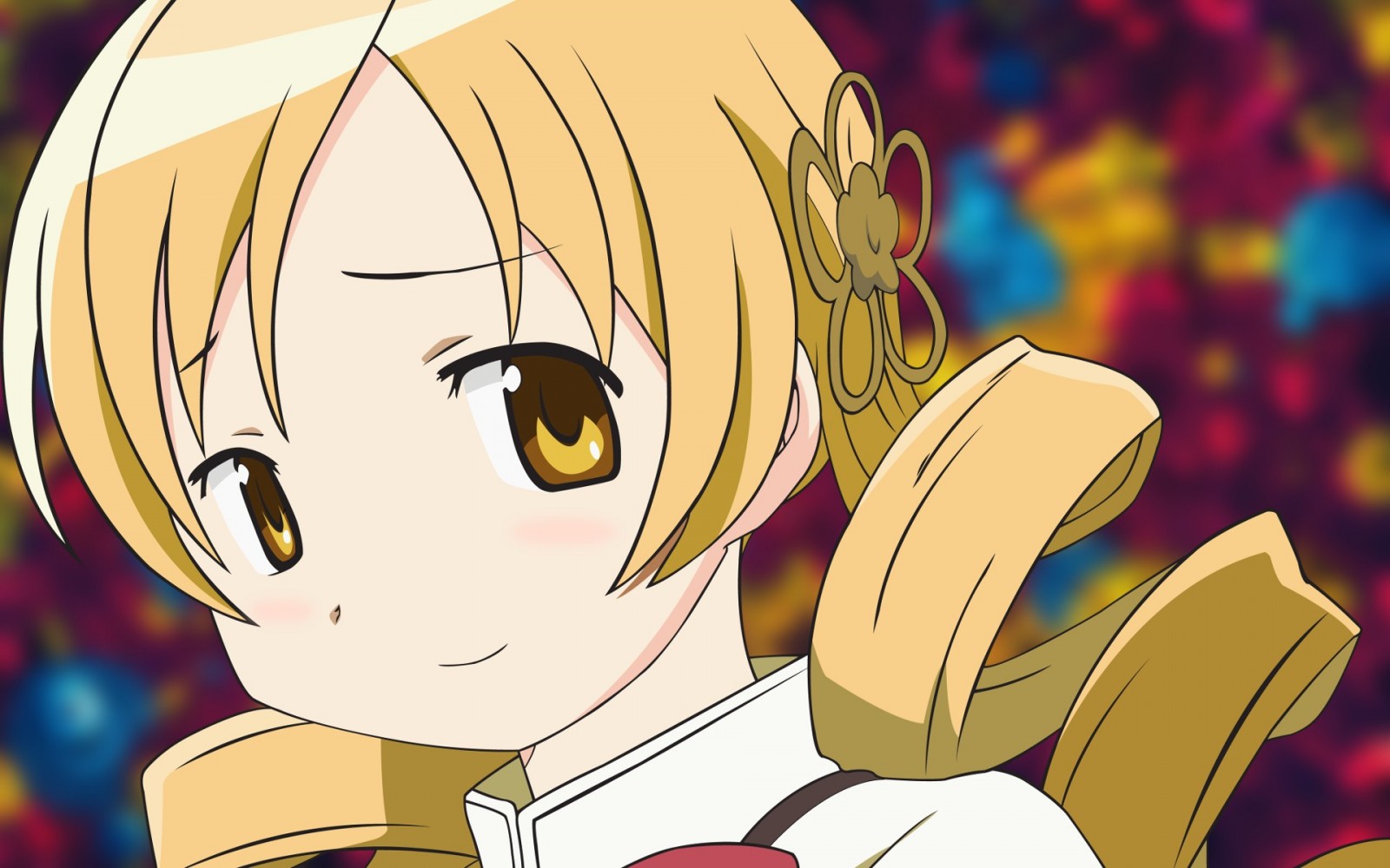 Tomoe Mami from Mahou Shoujo Madoka Magica HD Wallpaper
