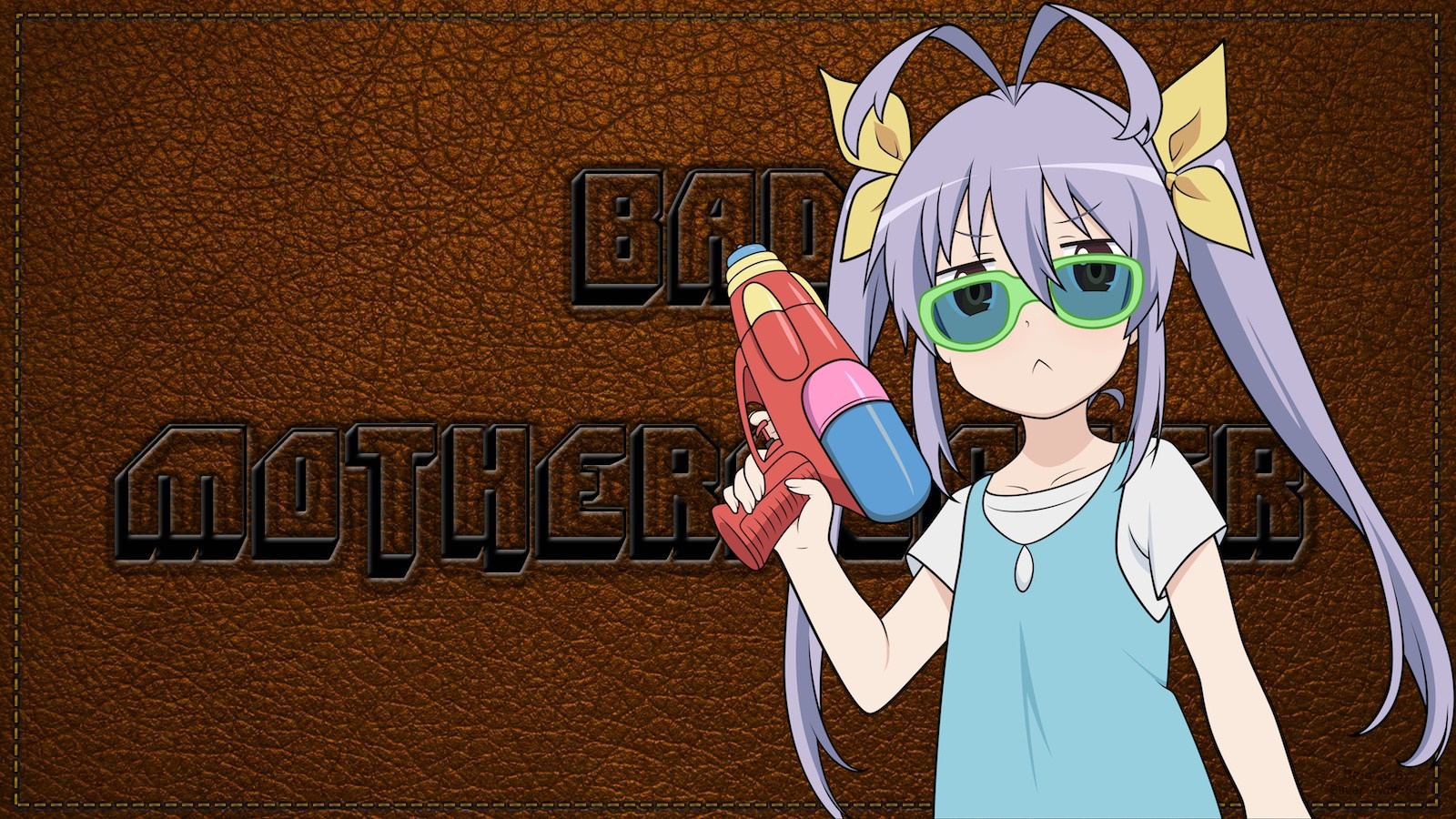 Miyauchi Renge from Non Non Biyori holding a water gun HD Wallpaper