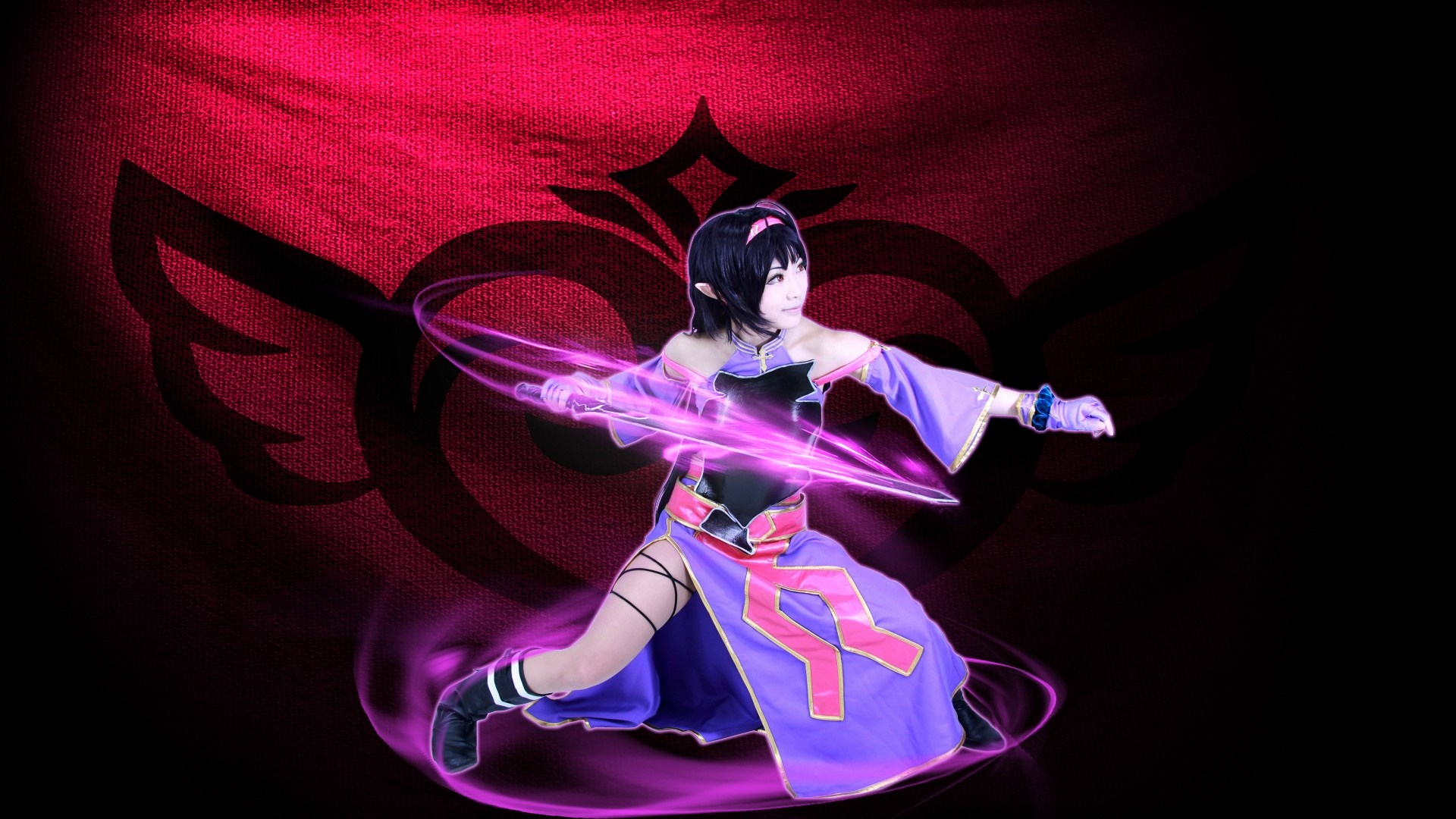 Konno Yuuki from Alfheim Online HD Wallpaper