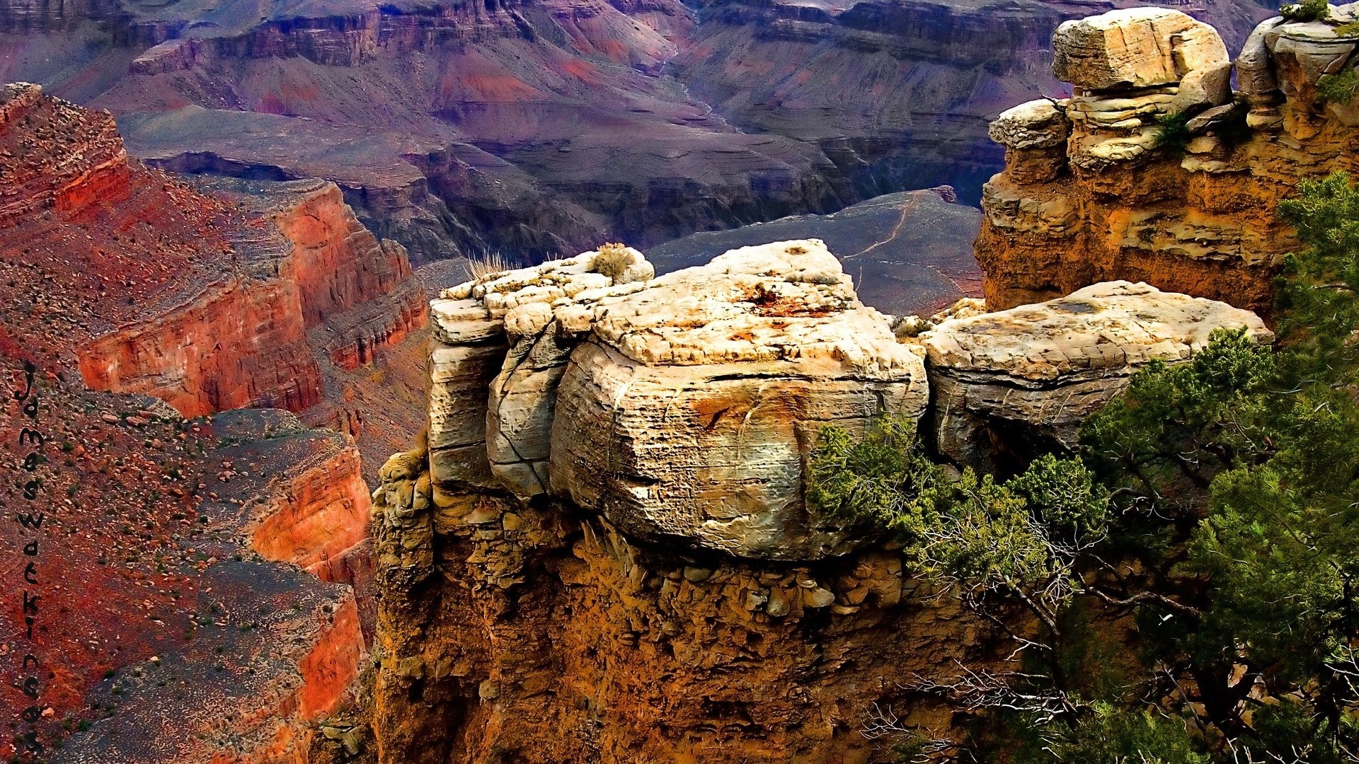 Grand Canyon National Park Landscape HD Wallpaper