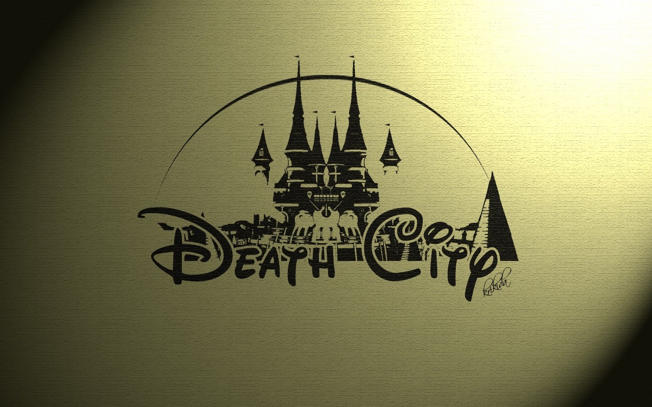 Death City logo from Soul Eater HD Wallpaper