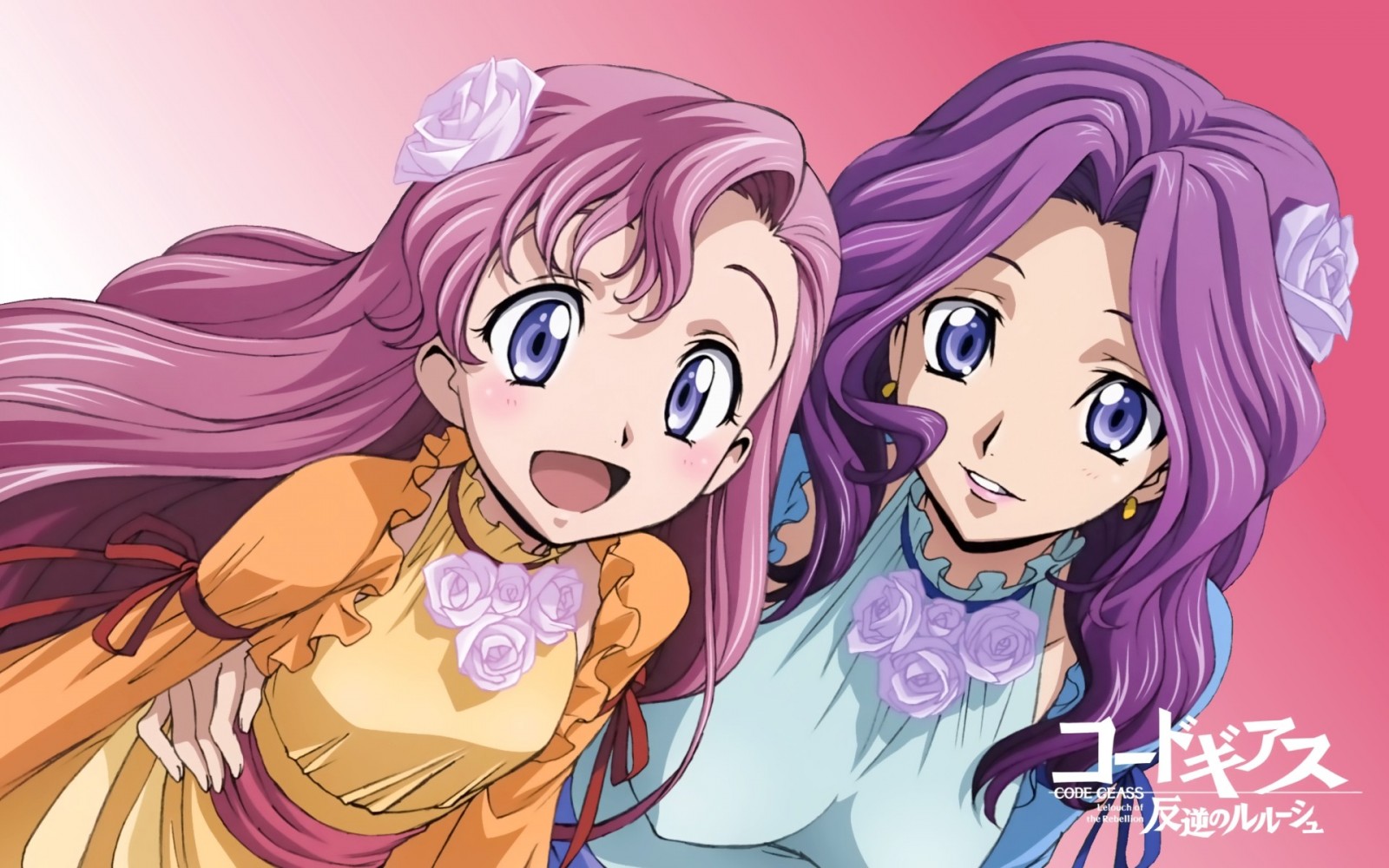 Euphemia and Cornelia li Britannia from Code Geass HD Wallpaper