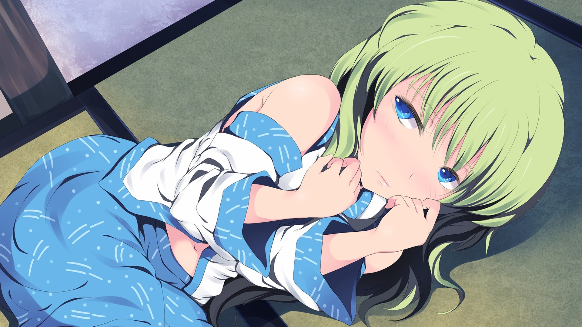 Kochiya Sanae from Touhou Project HD Wallpaper