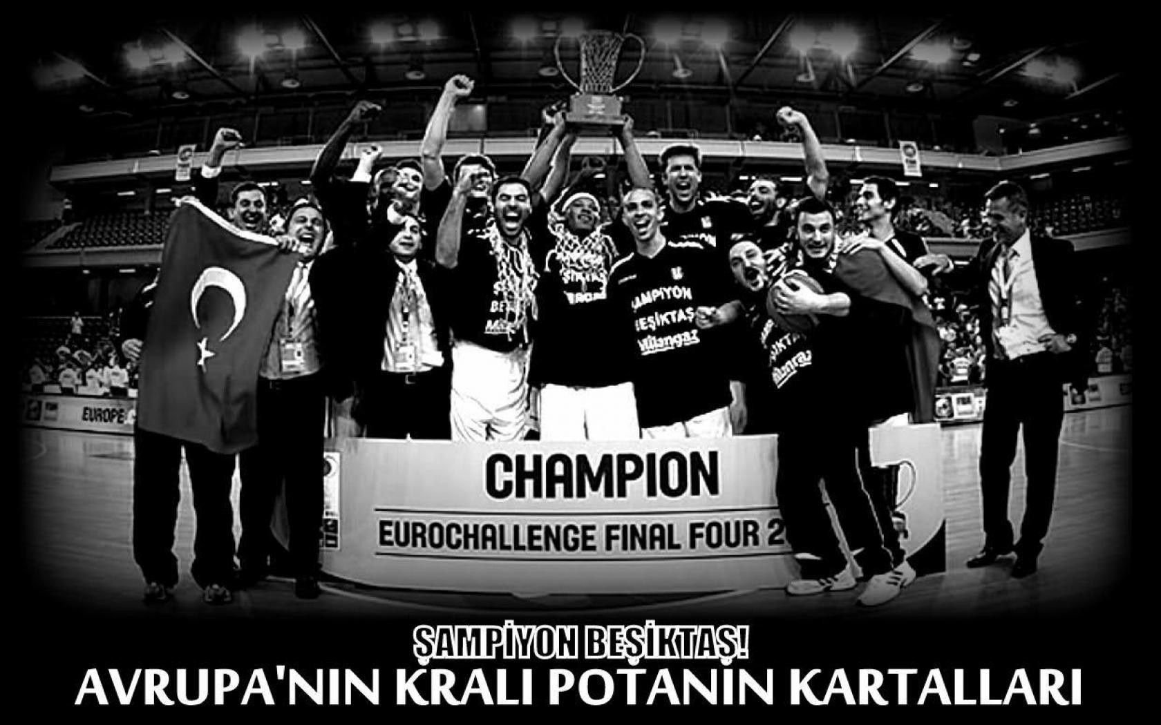 Besiktas J.K. Basketball Team Wins Eurochallenge Final Four HD Wallpaper