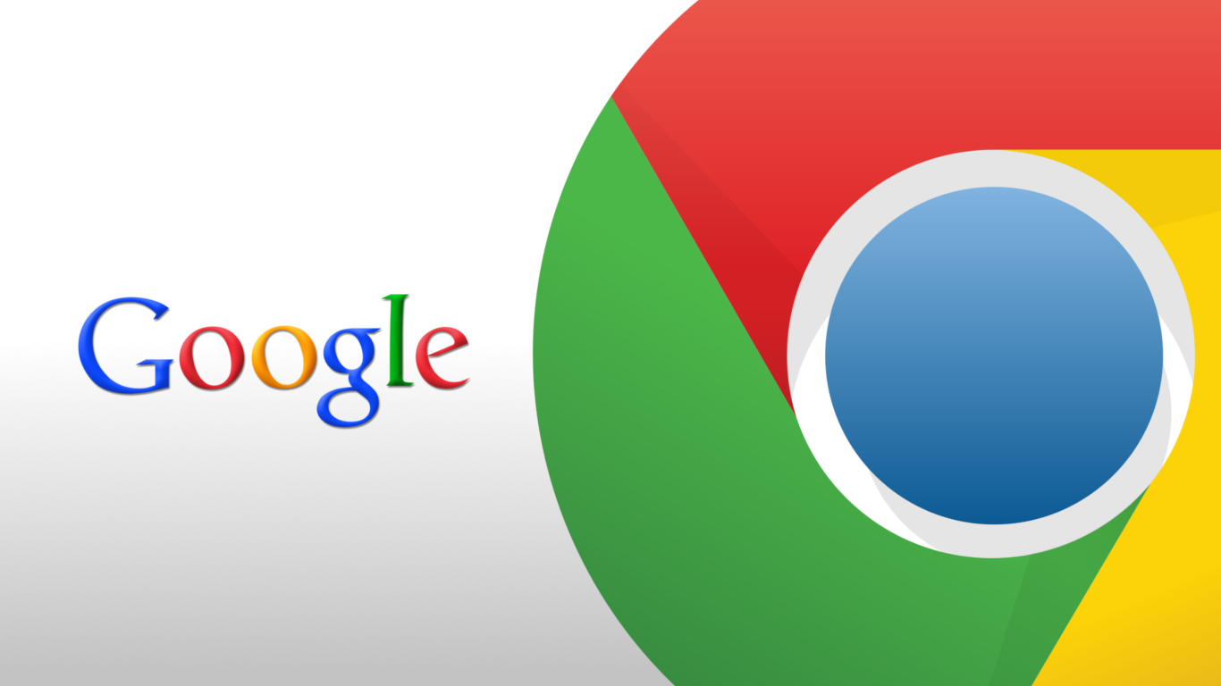 Google Chrome logo and Google text HD Wallpaper