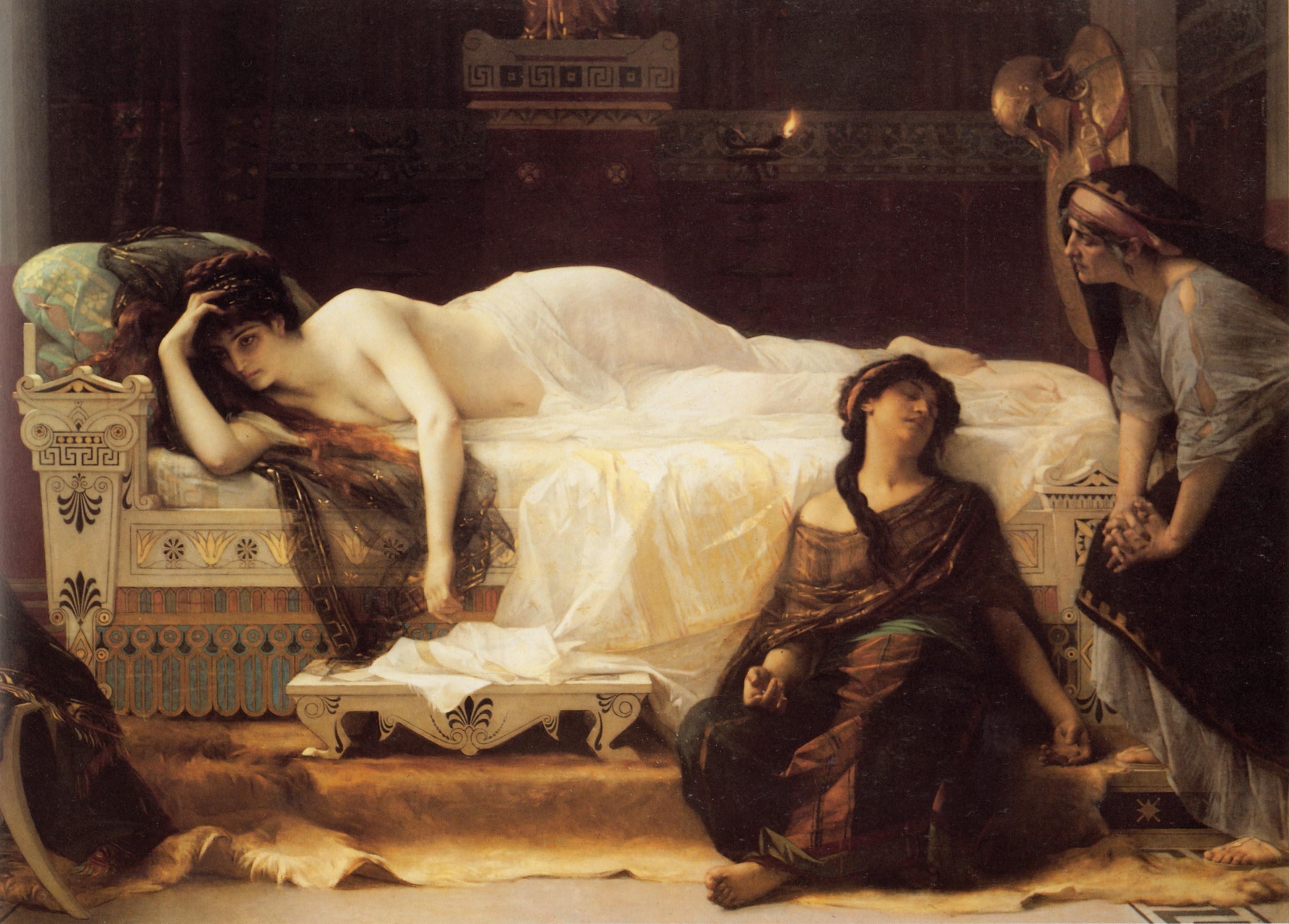 Phaedra by Alexandre Cabanel HD Wallpaper