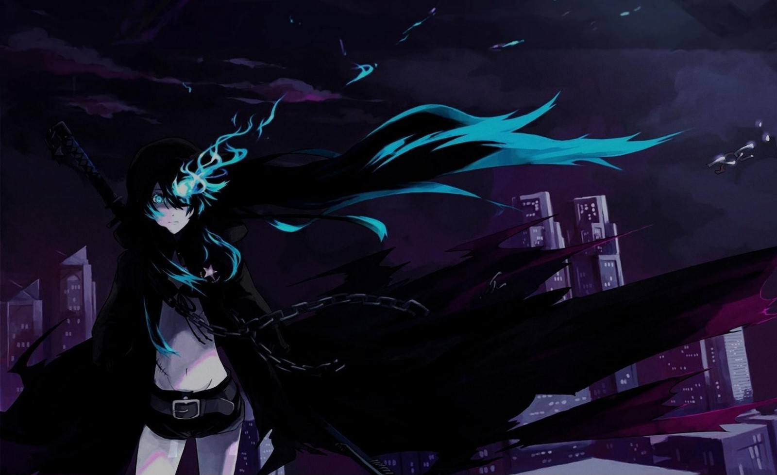 Black Rock Shooter from Black Rock Shooter HD Wallpaper