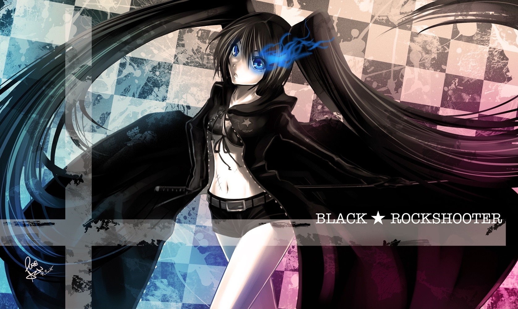 Black Rock Shooter anime screenshot HD Wallpaper