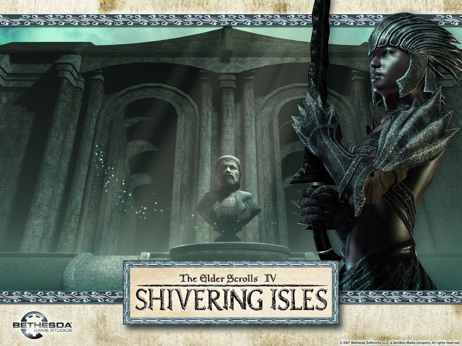 The Elder Scrolls IV Shivering Isles game art HD Wallpaper