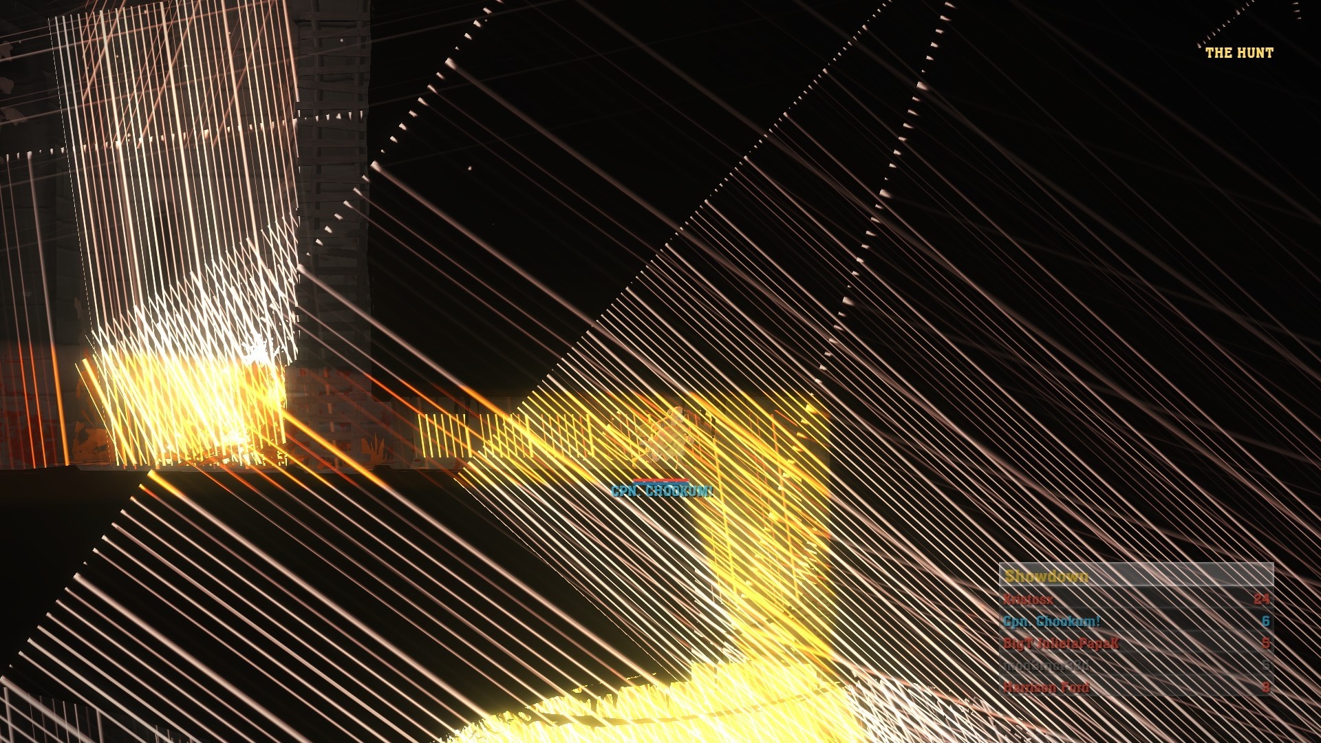 The Hunt: Abstract light streaks and structures HD Wallpaper