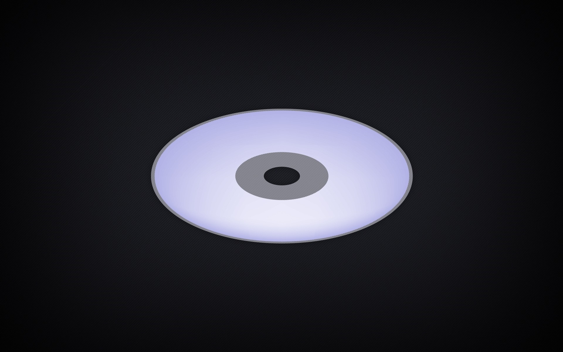Digital art of a glowing CD or disc HD Wallpaper