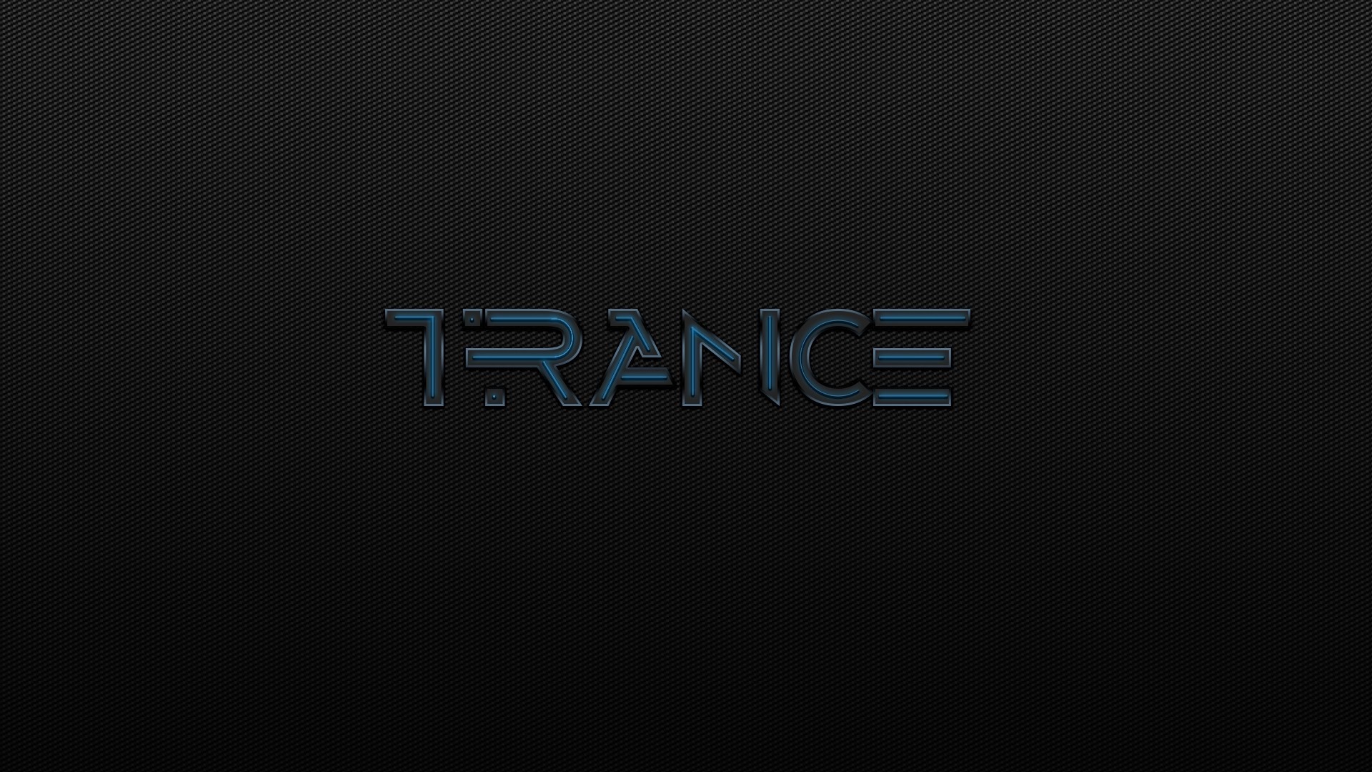 TRANCE text logo on dark textured background HD Wallpaper
