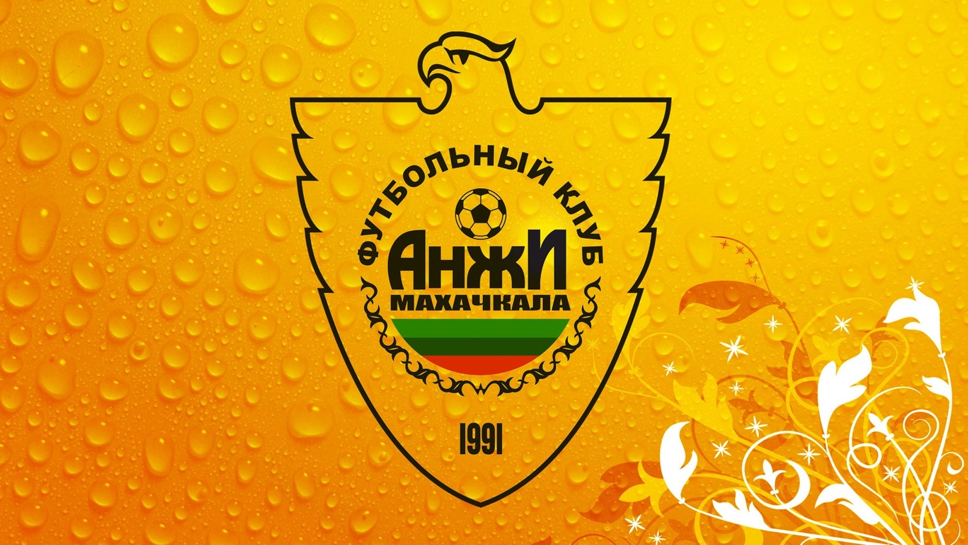 FC Anzhi Makhachkala logo with 1991 HD Wallpaper