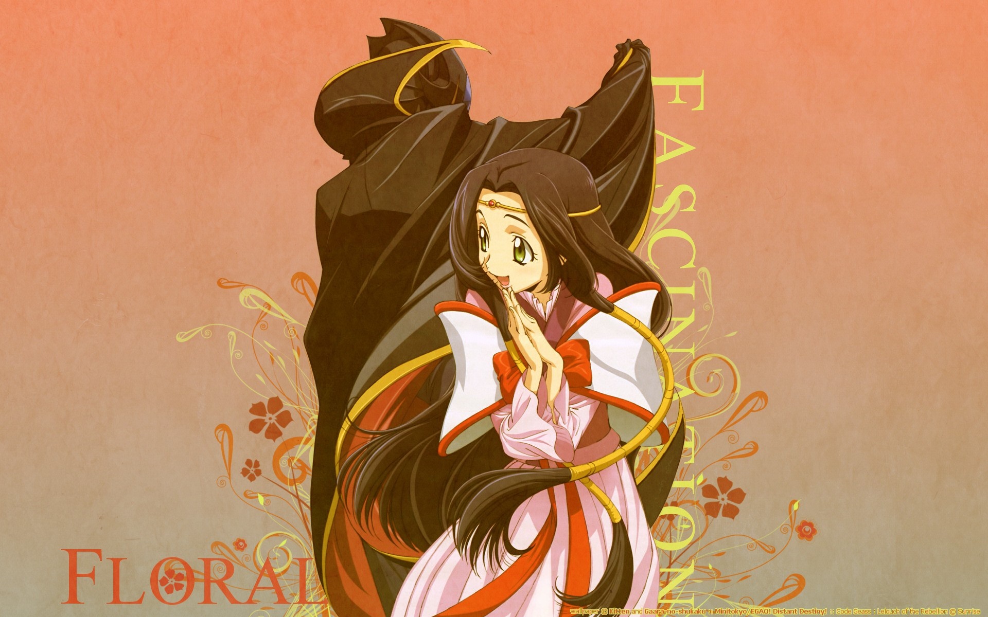 Zero and Nunnally from Code Geass HD Wallpaper