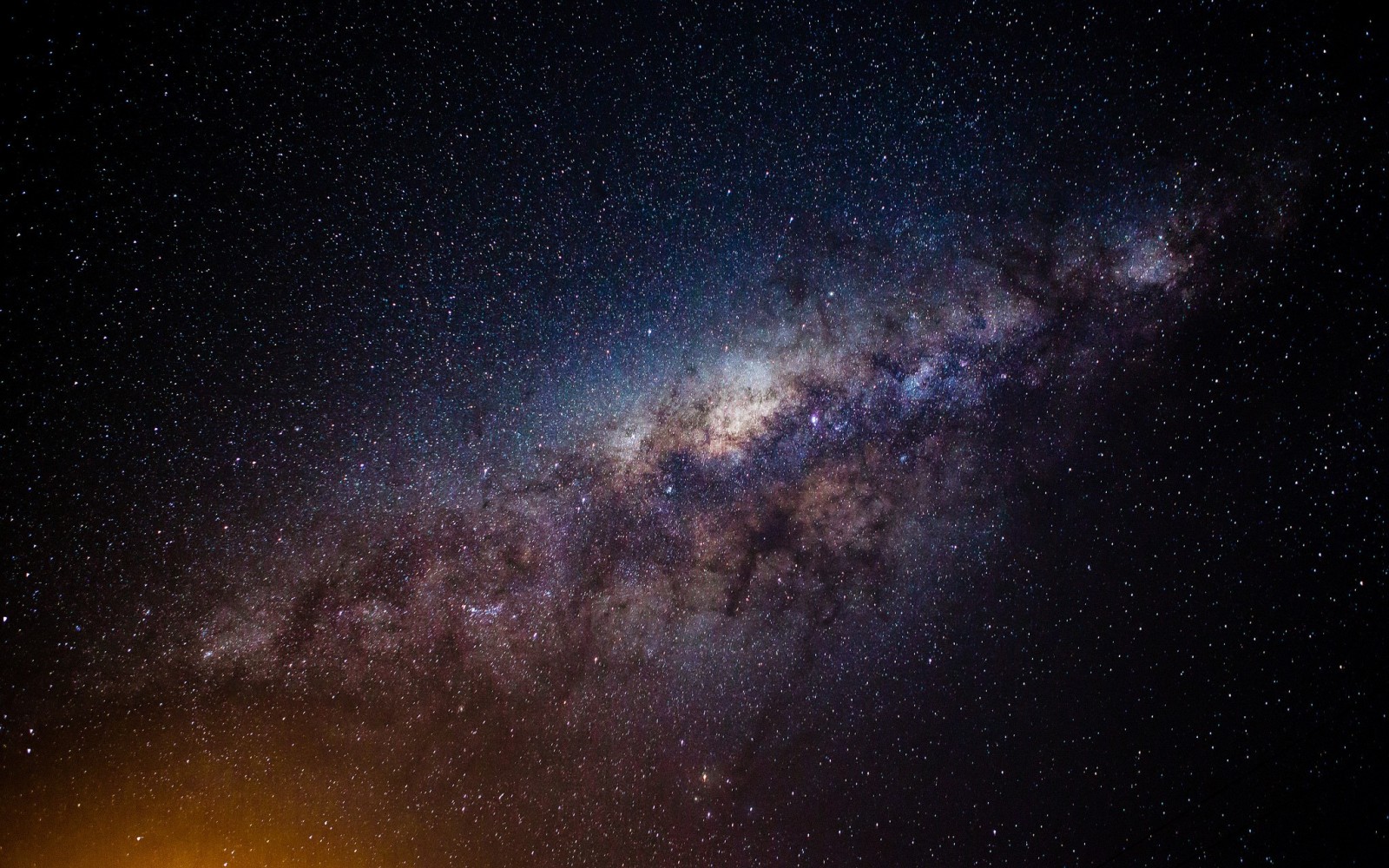 The Milky Way galaxy in deep space HD Wallpaper
